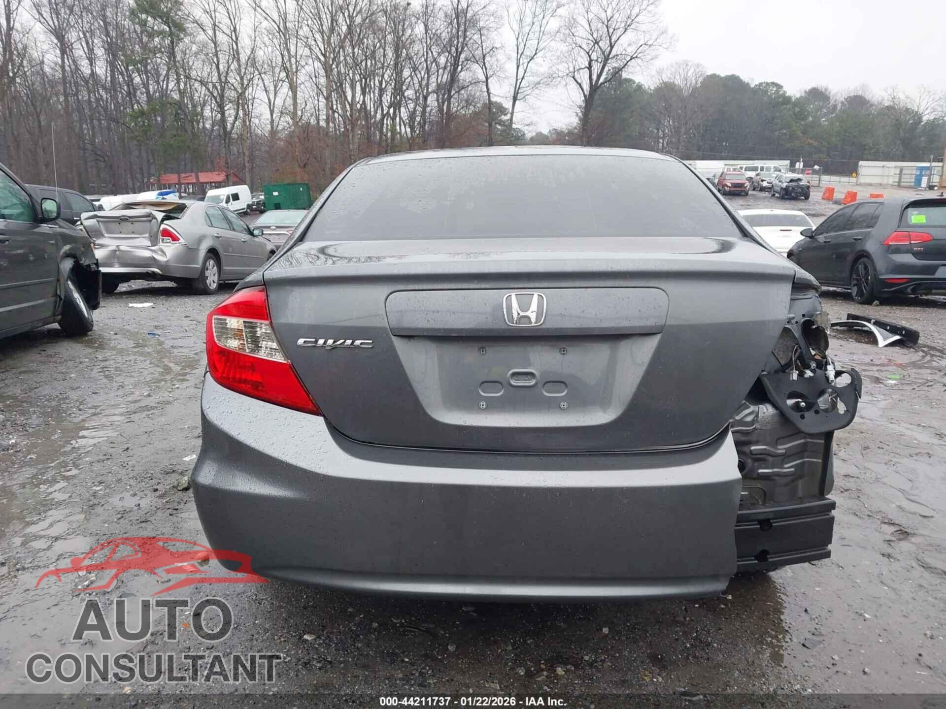 HONDA CIVIC 2012 - 19XFB2F56CE093041