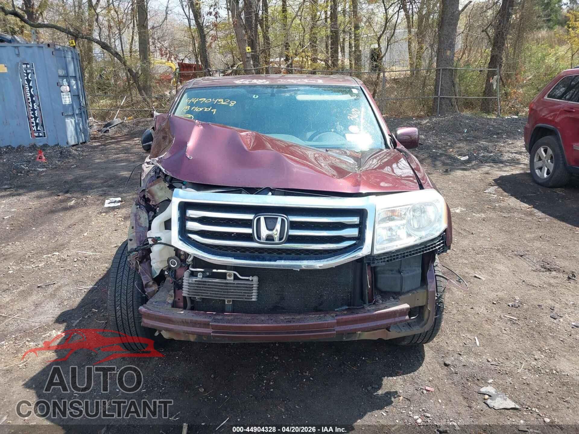 HONDA PILOT 2013 - 5FNYF4H59DB035863