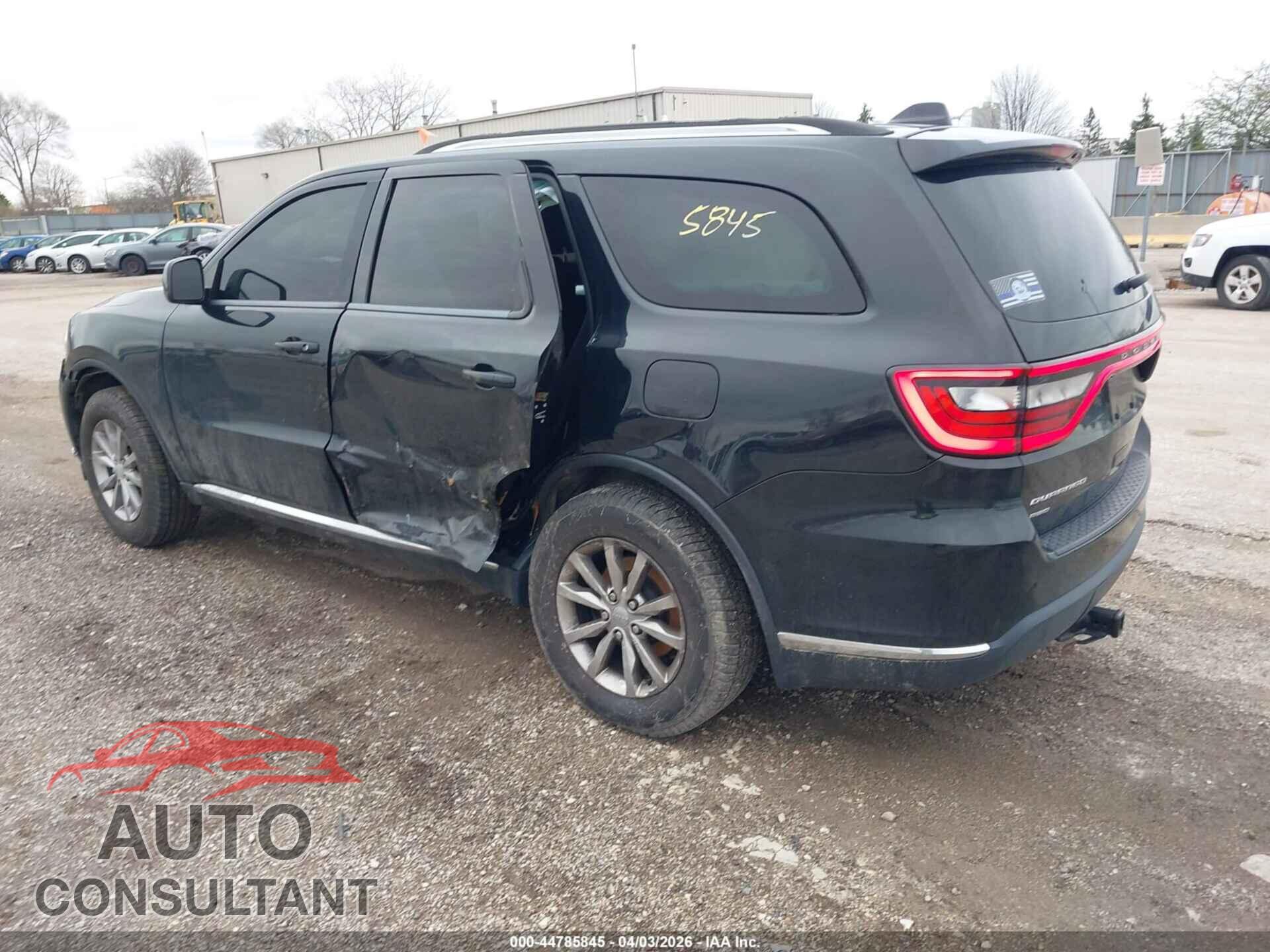DODGE DURANGO 2017 - 1C4RDJAG0HC847382