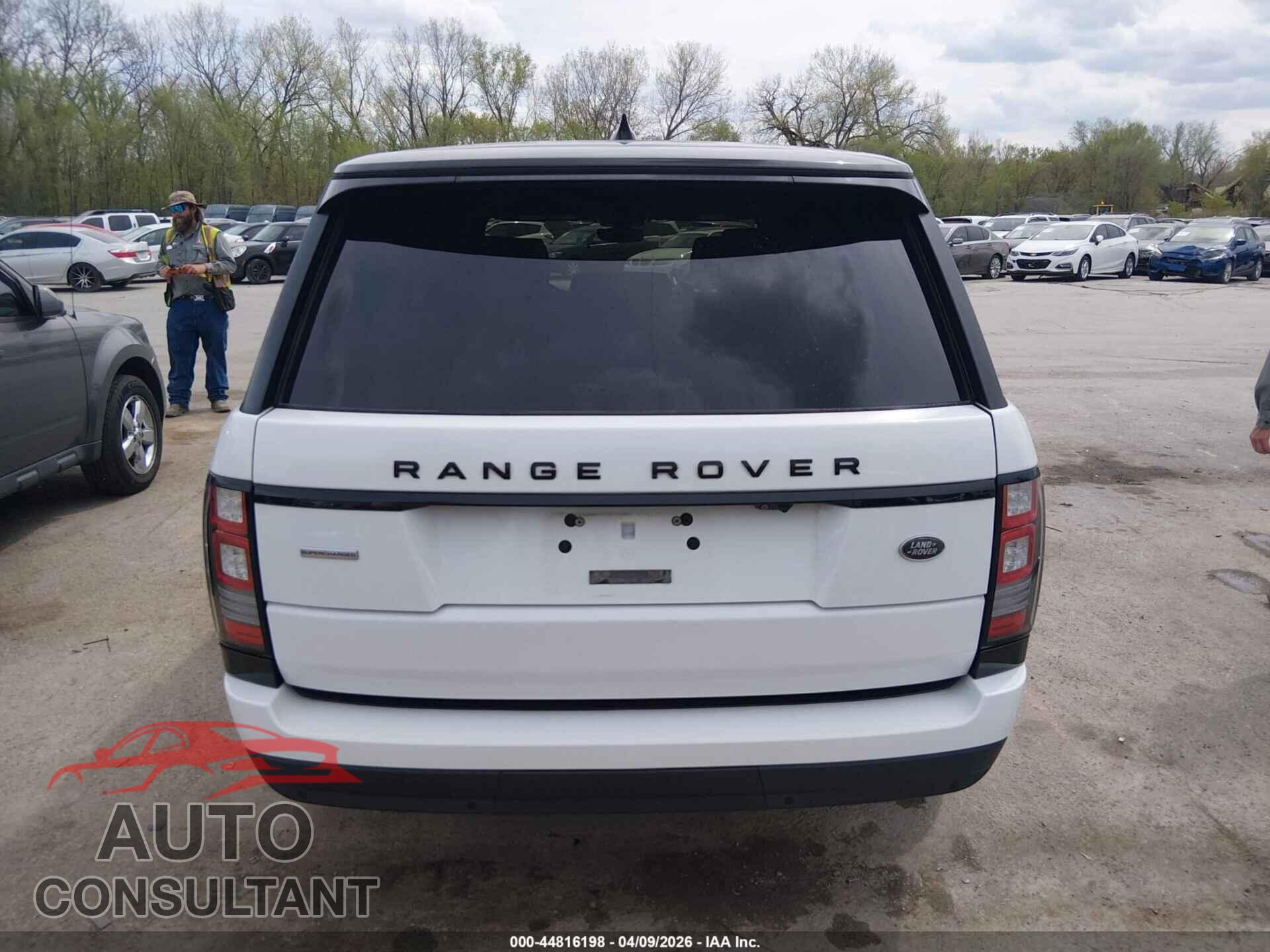 LAND ROVER RANGE ROVER 2017 - SALGS5FE3HA331209