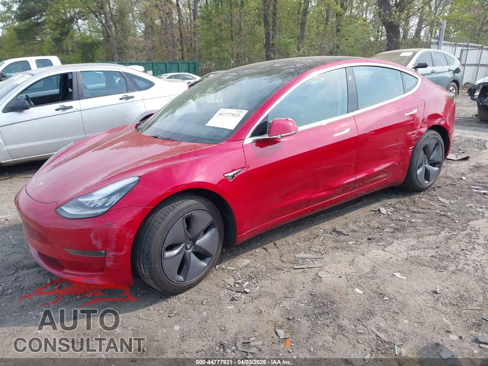 TESLA MODEL 3 2019 - 5YJ3E1EA8KF298954