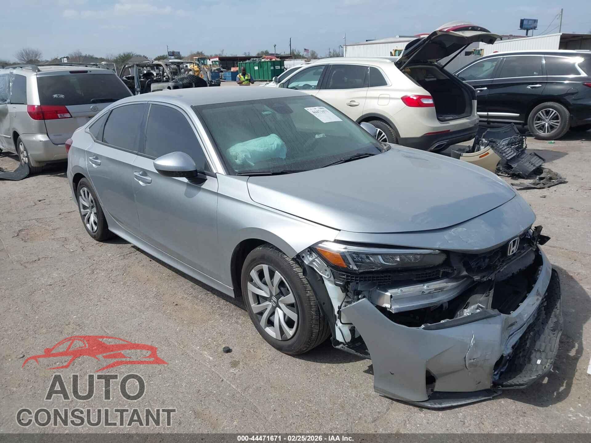 HONDA CIVIC 2026 - 2HGFE2F29TH538357