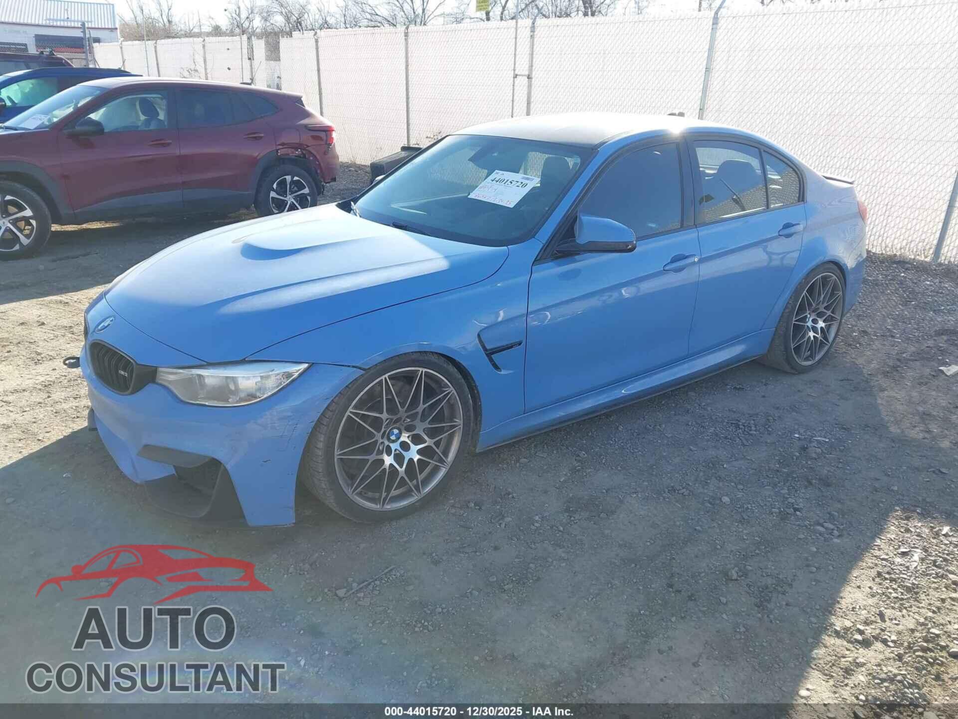 BMW M3 2017 - WBS8M9C54H5G42427