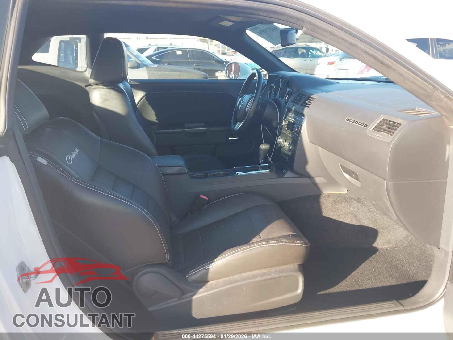 DODGE CHALLENGER 2012 - 2C3CDYAG2CH174166