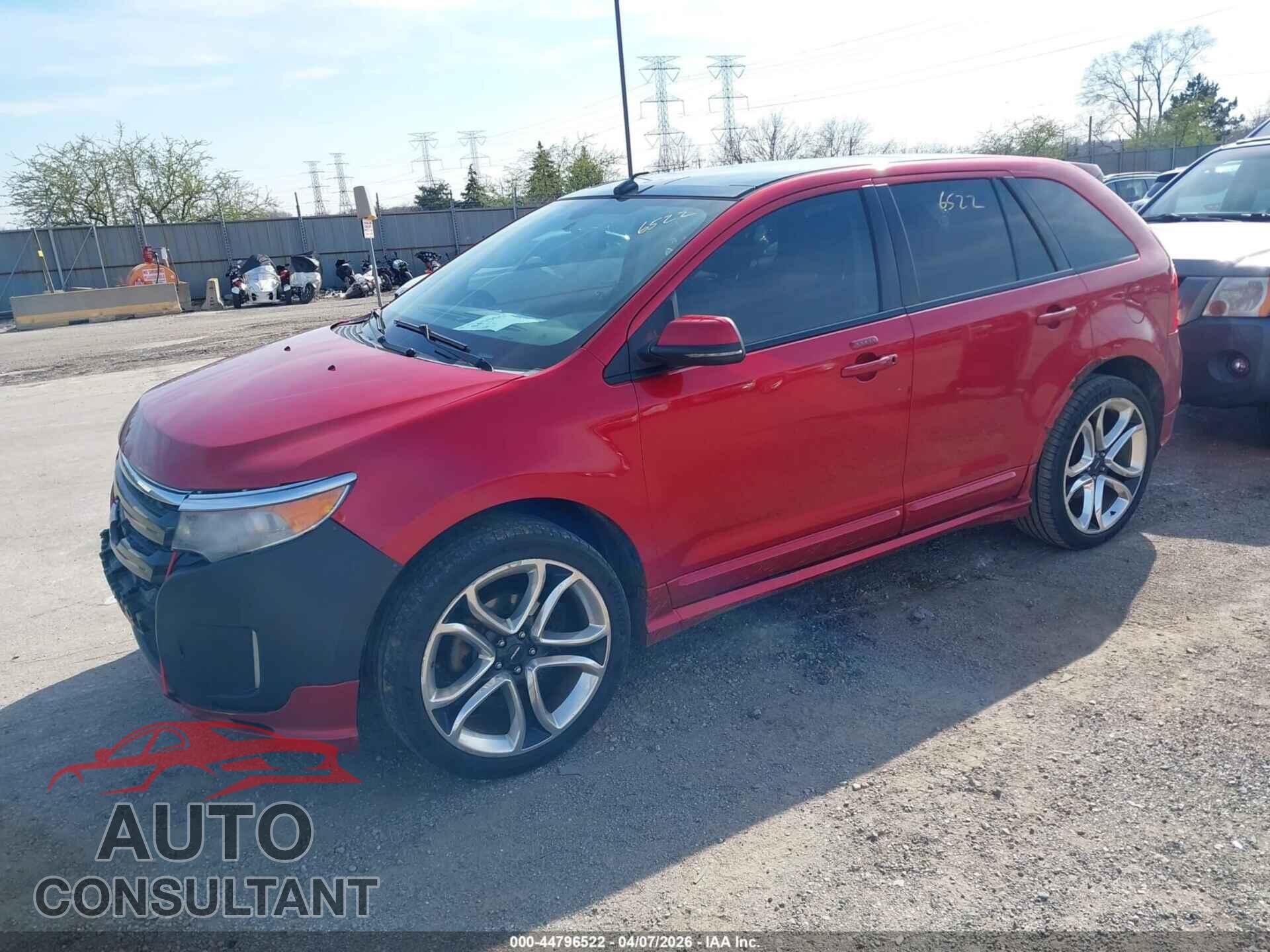 FORD EDGE 2012 - 2FMDK4AKXCBA74625