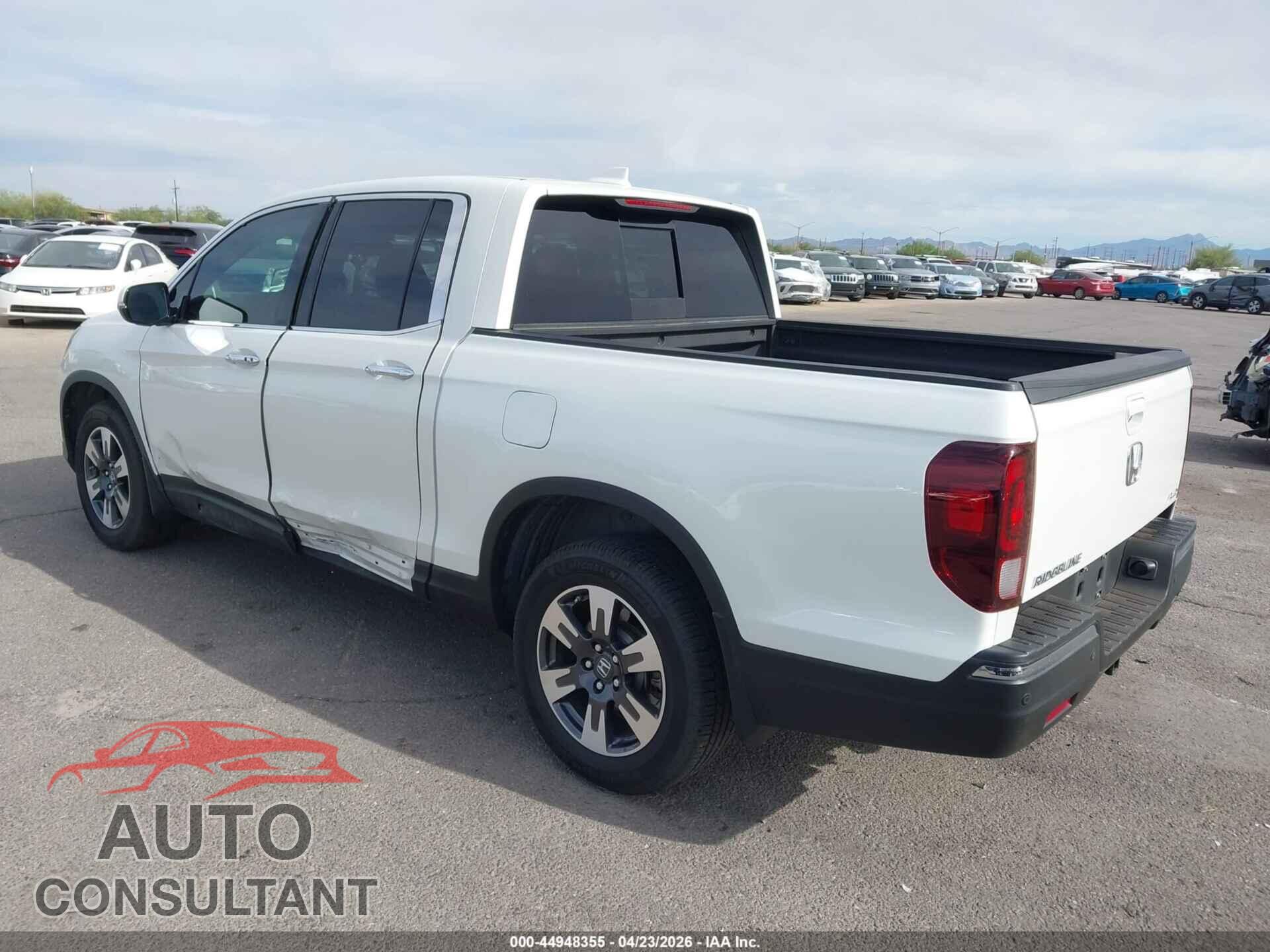 HONDA RIDGELINE 2017 - 5FPYK3F74HB022414