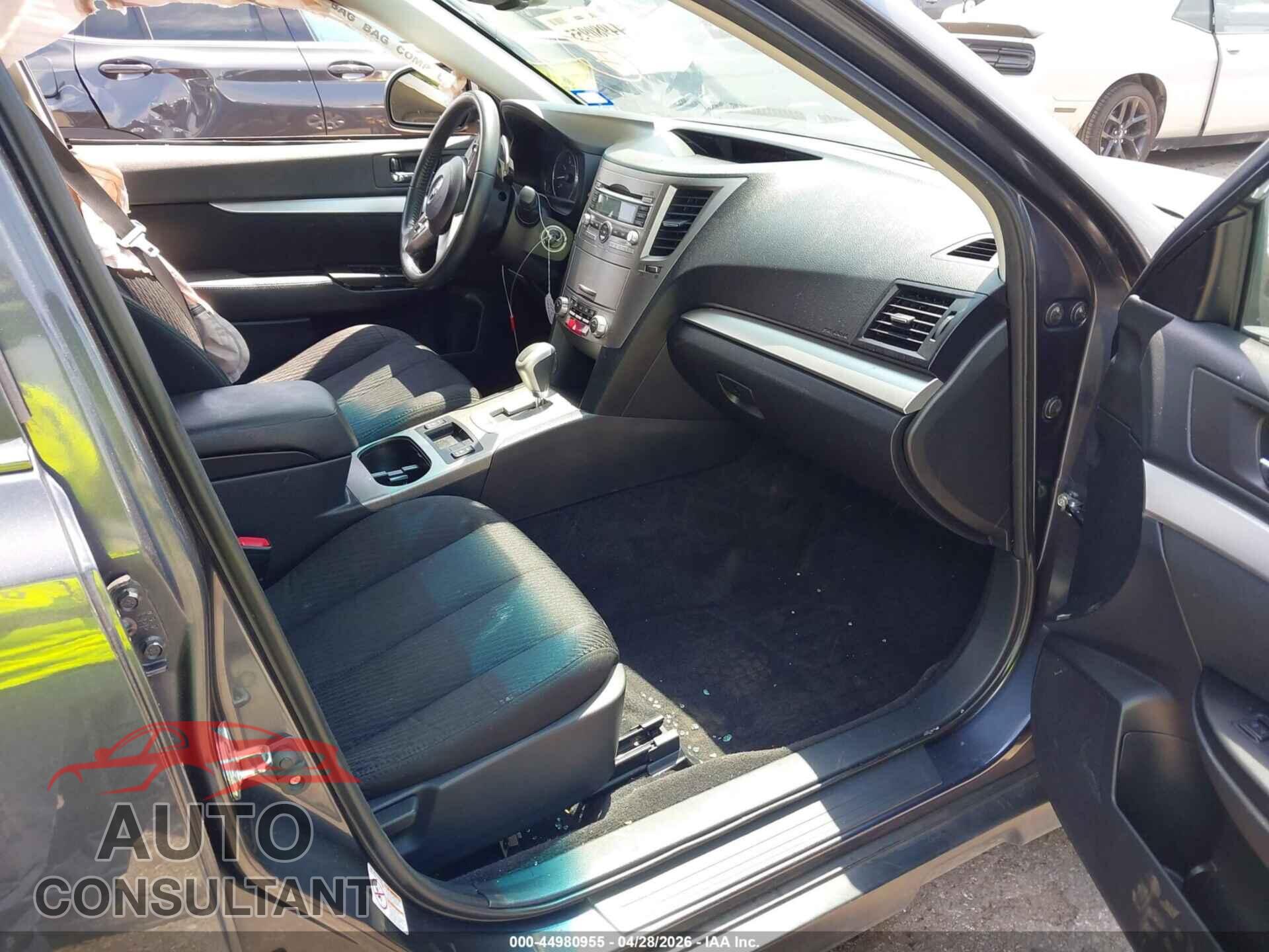 SUBARU OUTBACK 2011 - 4S4BRCCC0B3322236