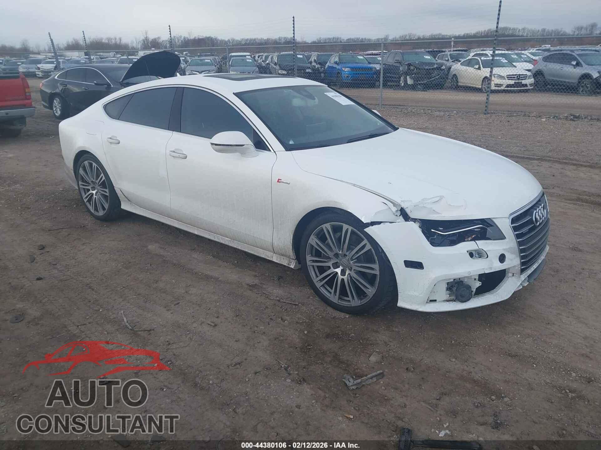 AUDI A7 2012 - WAUSGAFC8CN005544