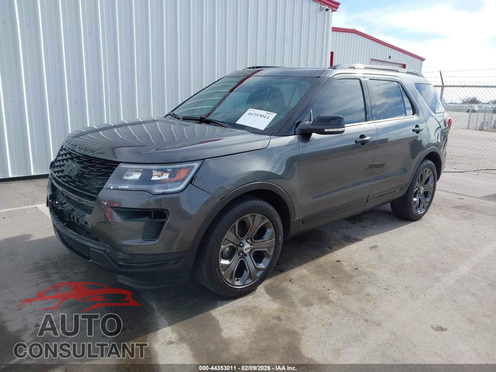 FORD EXPLORER 2018 - 1FM5K8GT1JGB78776