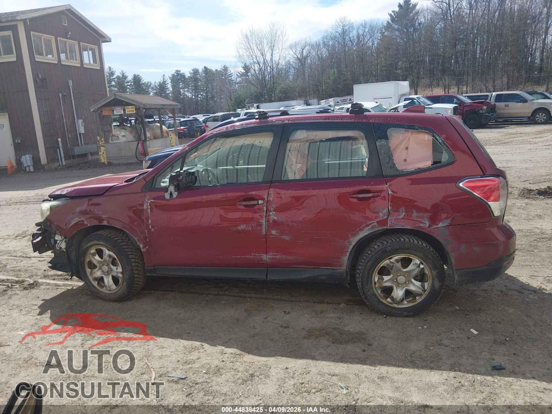 SUBARU FORESTER 2017 - JF2SJAAC5HG477323