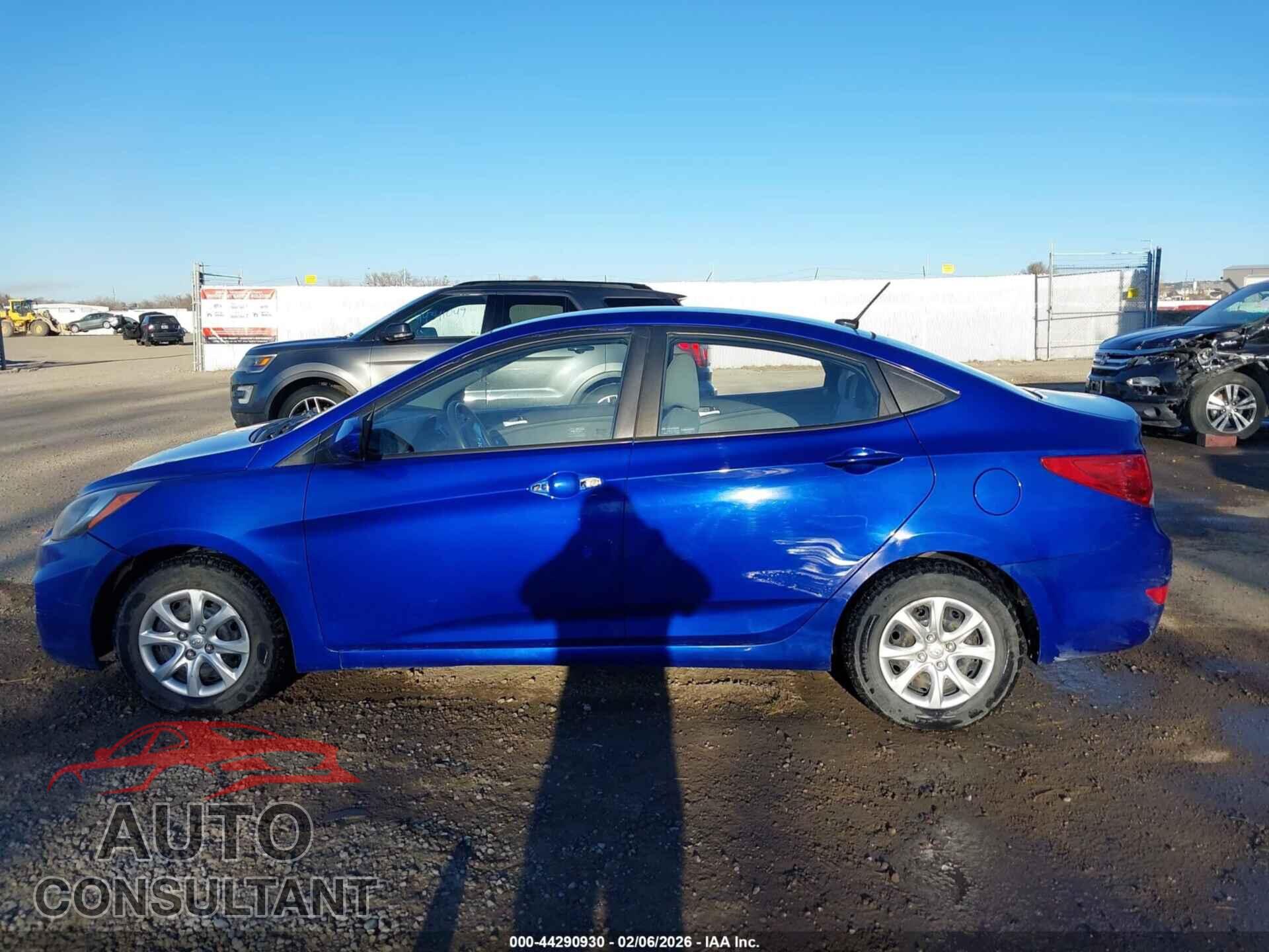 HYUNDAI ACCENT 2013 - KMHCT4AE9DU464405