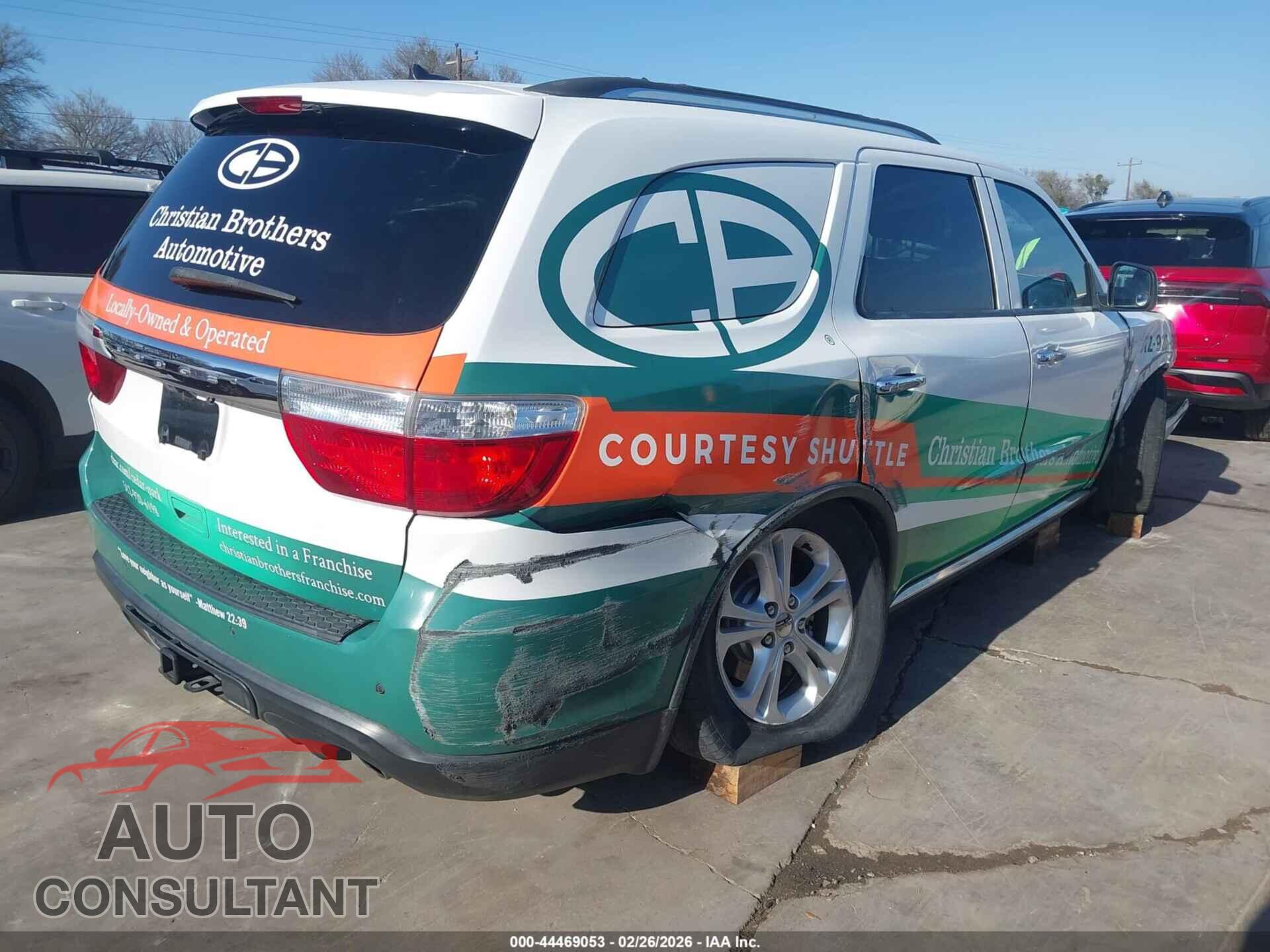 DODGE DURANGO 2013 - 1C4RDHDG0DC673313