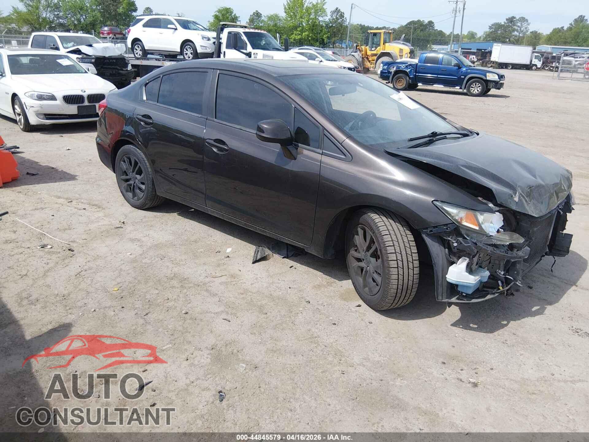 HONDA CIVIC 2013 - 19XFB2F81DE072545