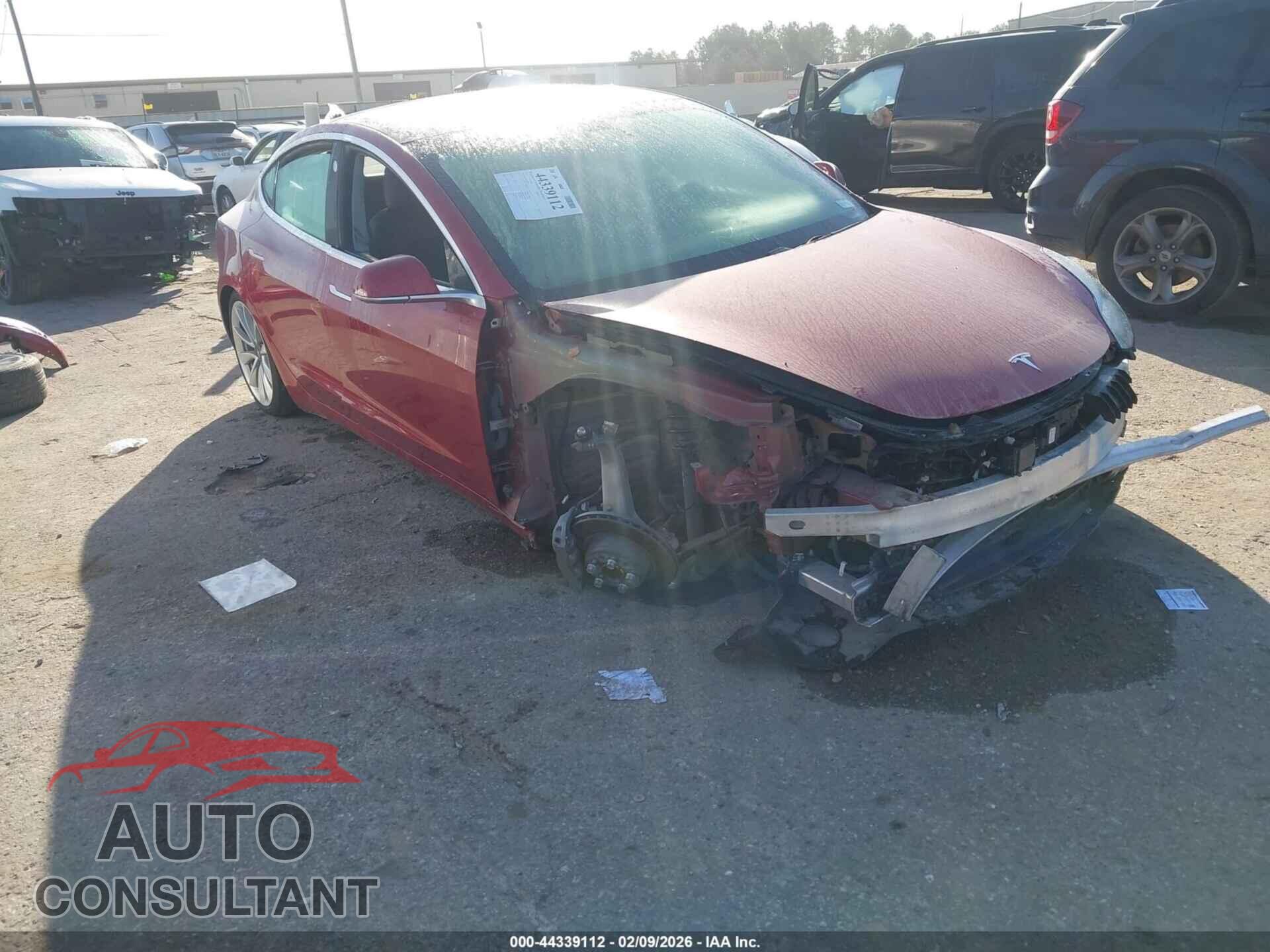 TESLA MODEL 3 2018 - 5YJ3E1EA6JF037689
