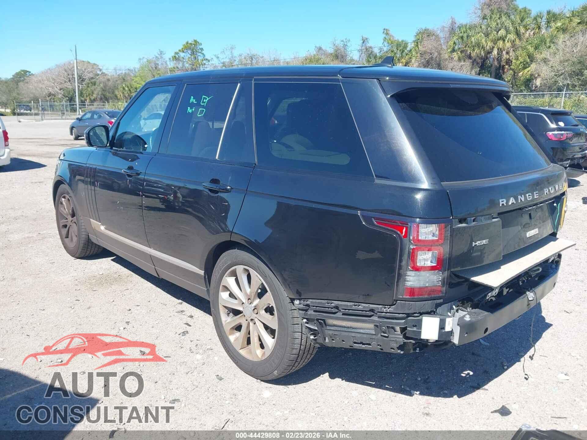 LAND ROVER RANGE ROVER 2016 - SALGS2PF4GA291078