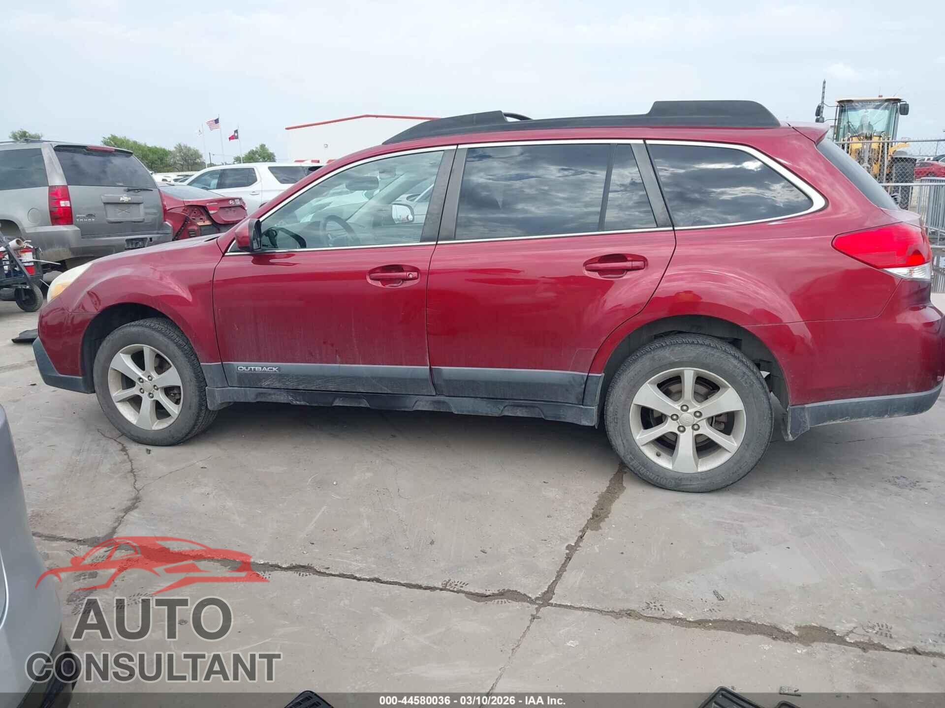 SUBARU OUTBACK 2014 - 4S4BRBCC7E3295552