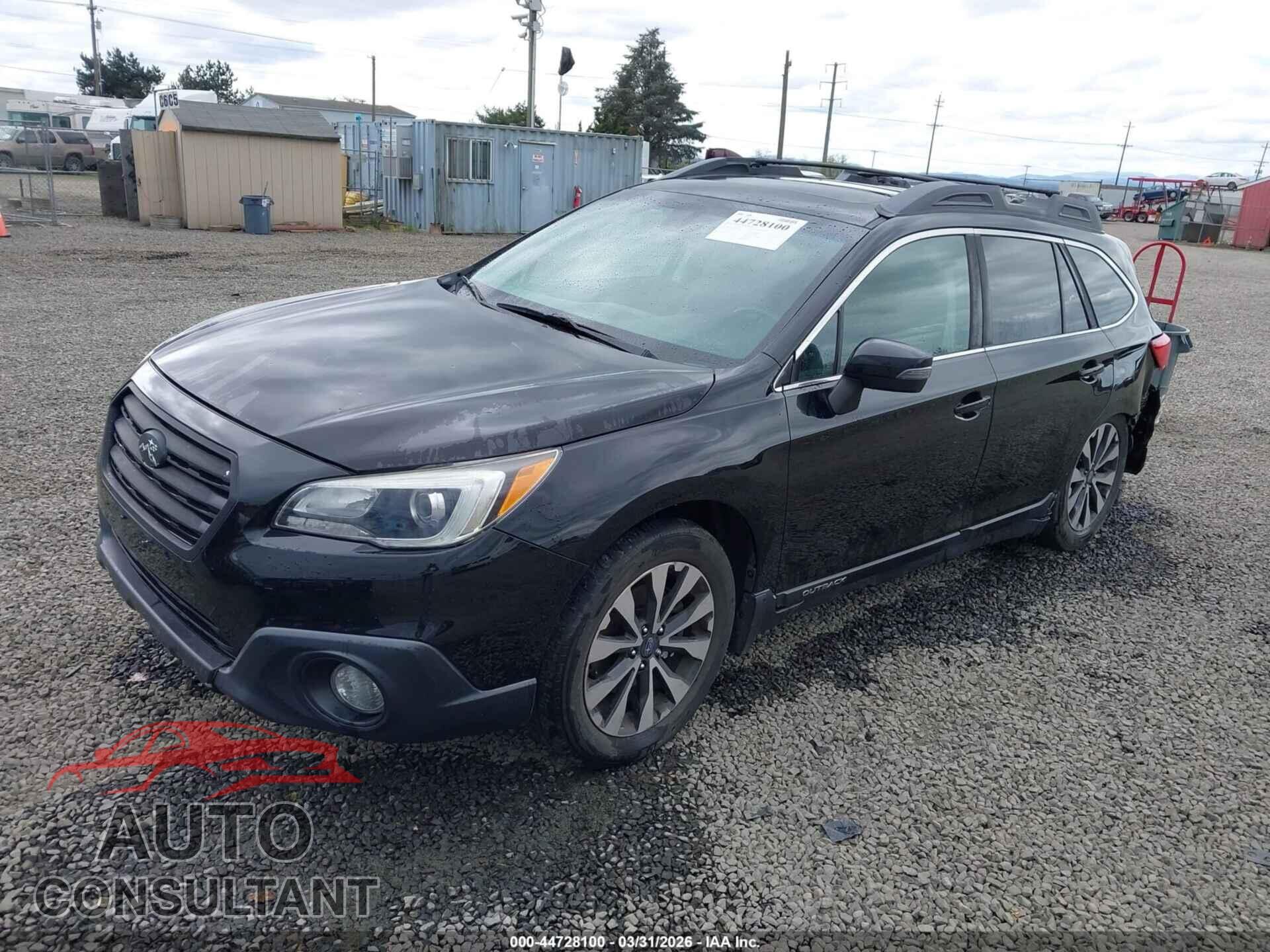 SUBARU OUTBACK 2017 - 4S4BSENC9H3327344