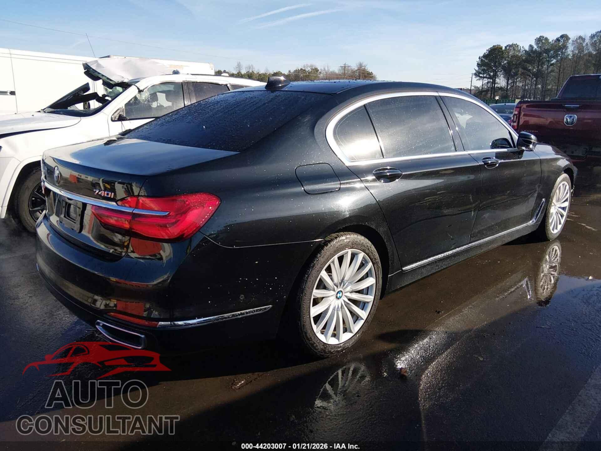 BMW 740I 2017 - WBA7E2C35HG740774