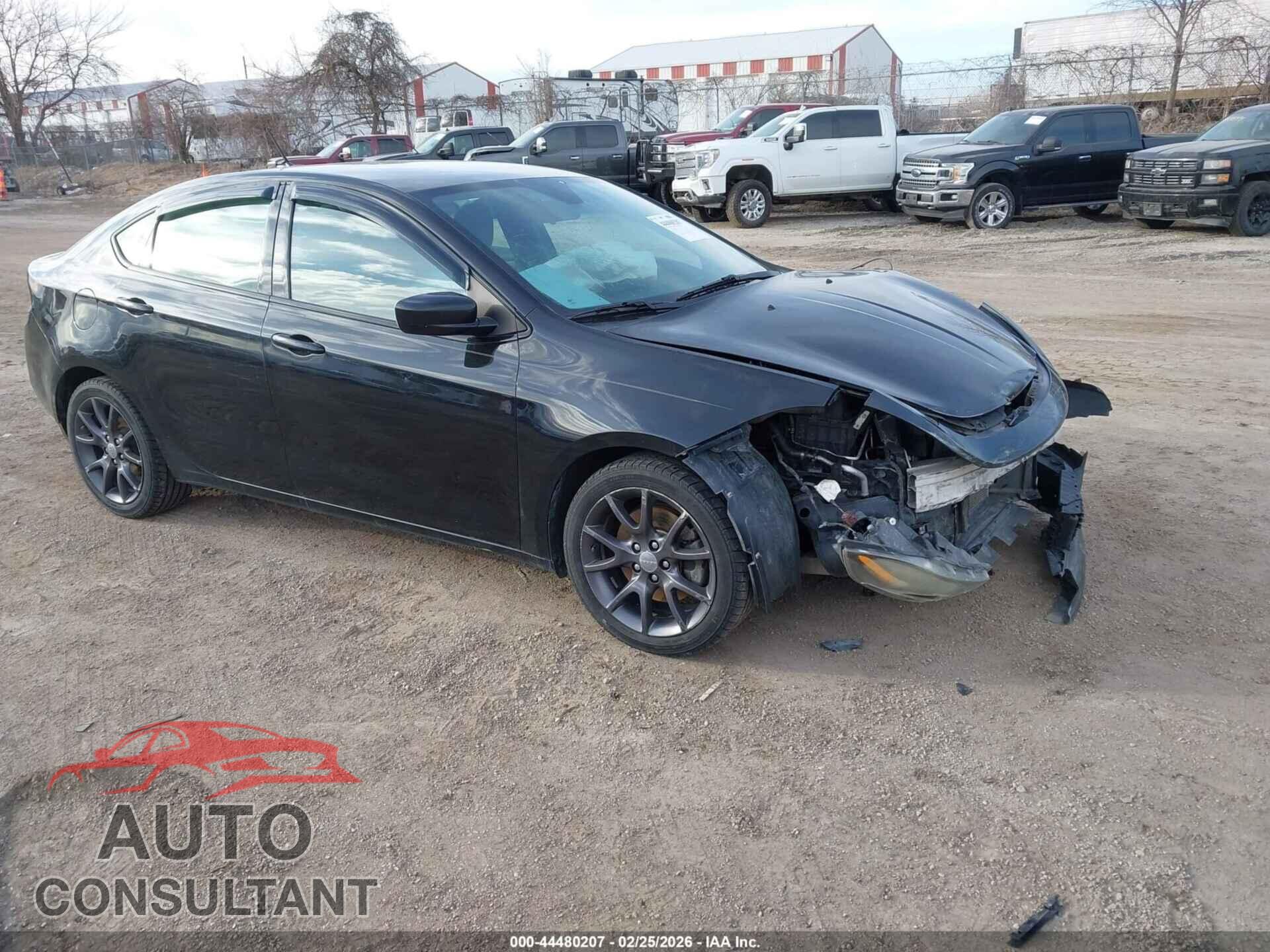 DODGE DART 2016 - 1C3CDFAA1GD529444