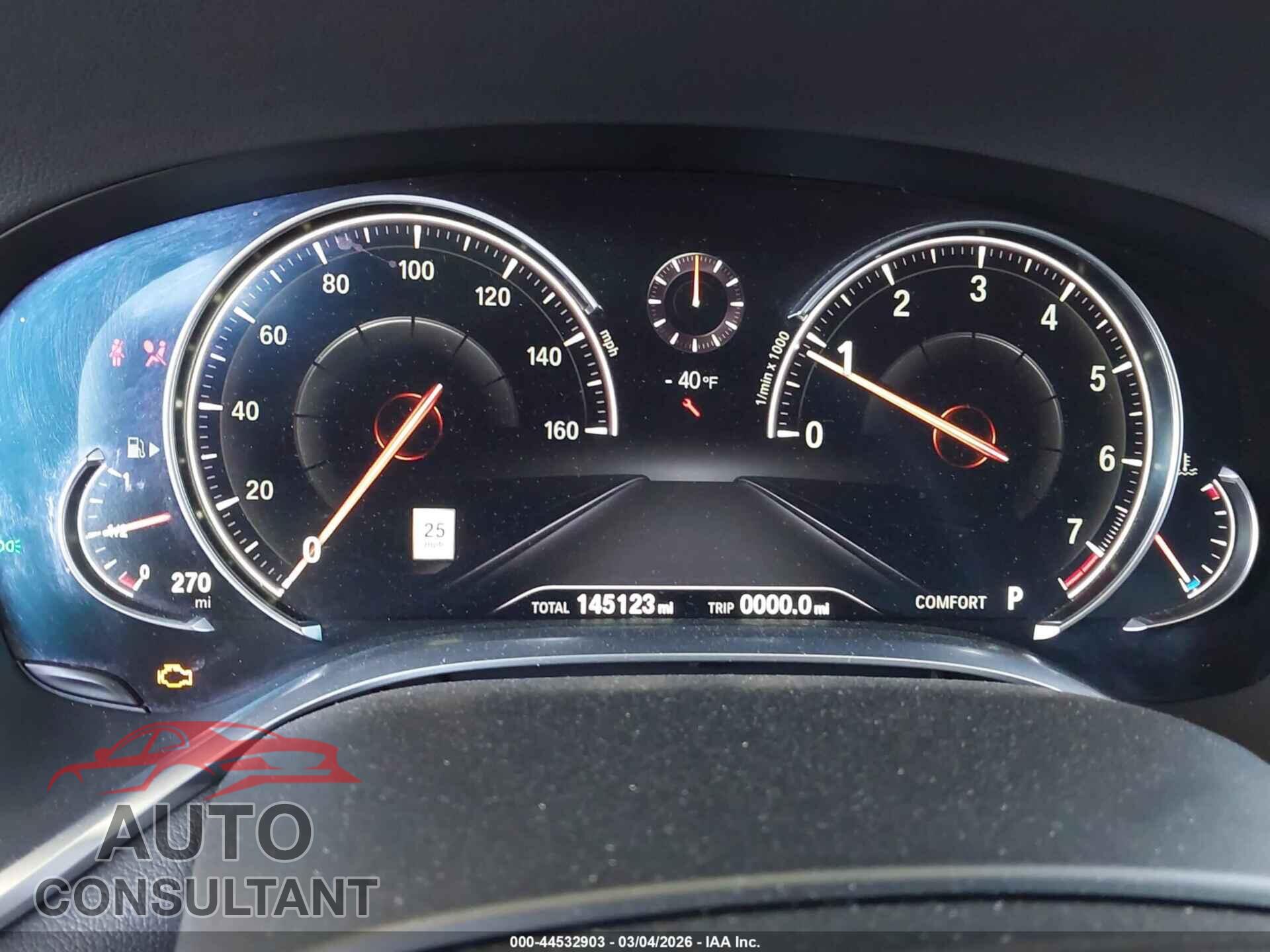 BMW 740I 2019 - WBA7E2C59KB216985