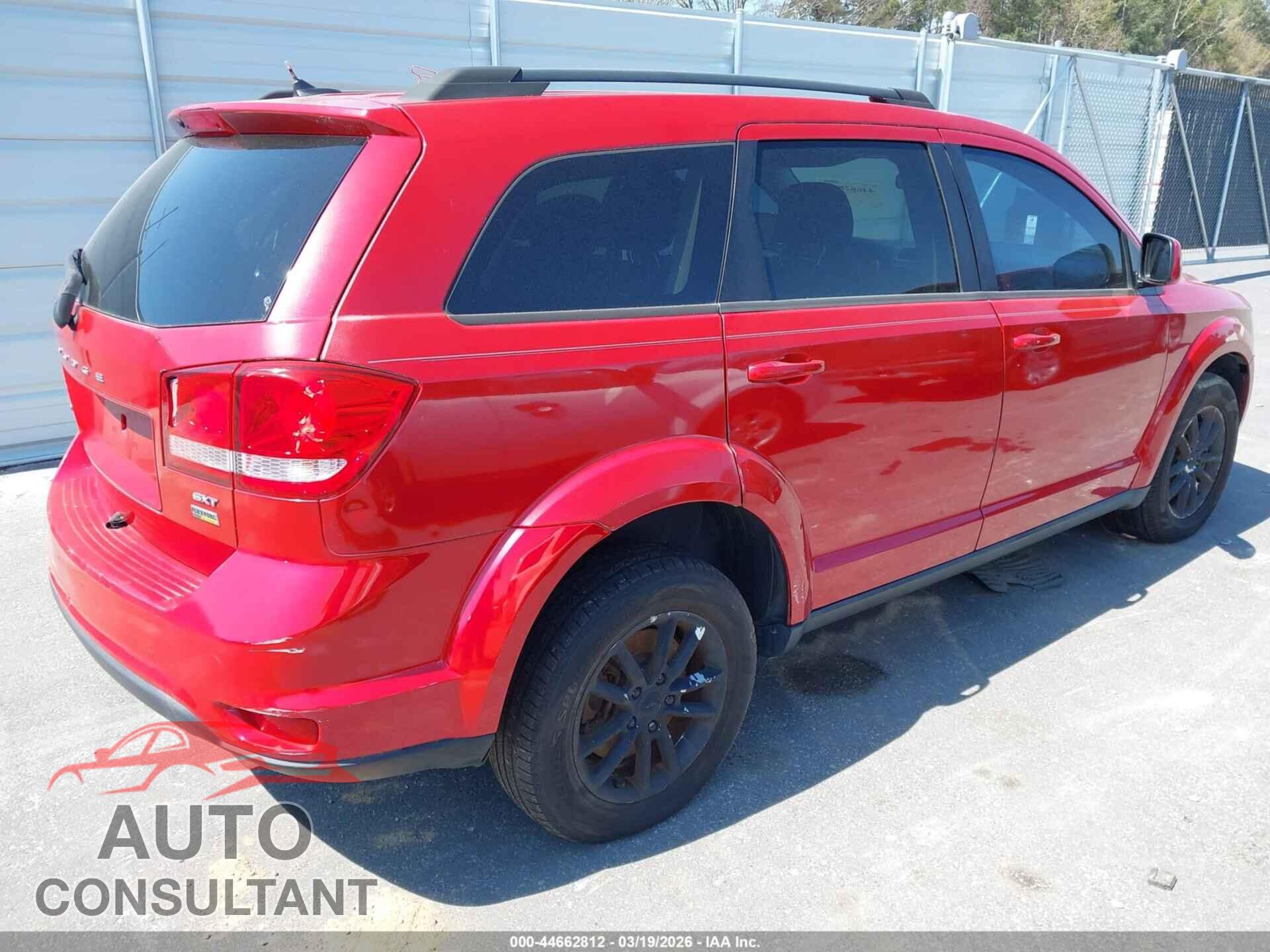 DODGE JOURNEY 2015 - 3C4PDCBG6FT722504