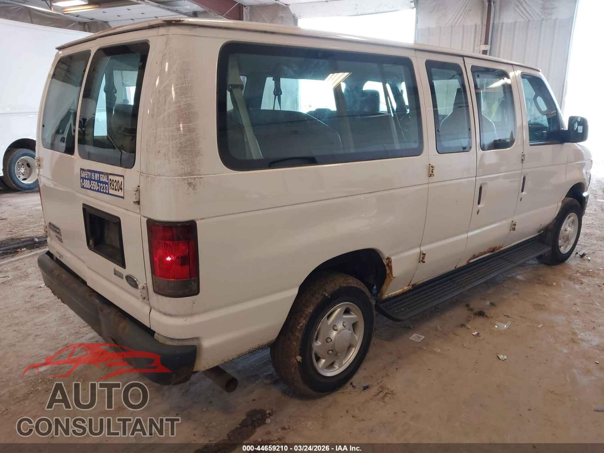FORD E-350 SUPER DUTY 2012 - 1FBNE3BL0CDA59230