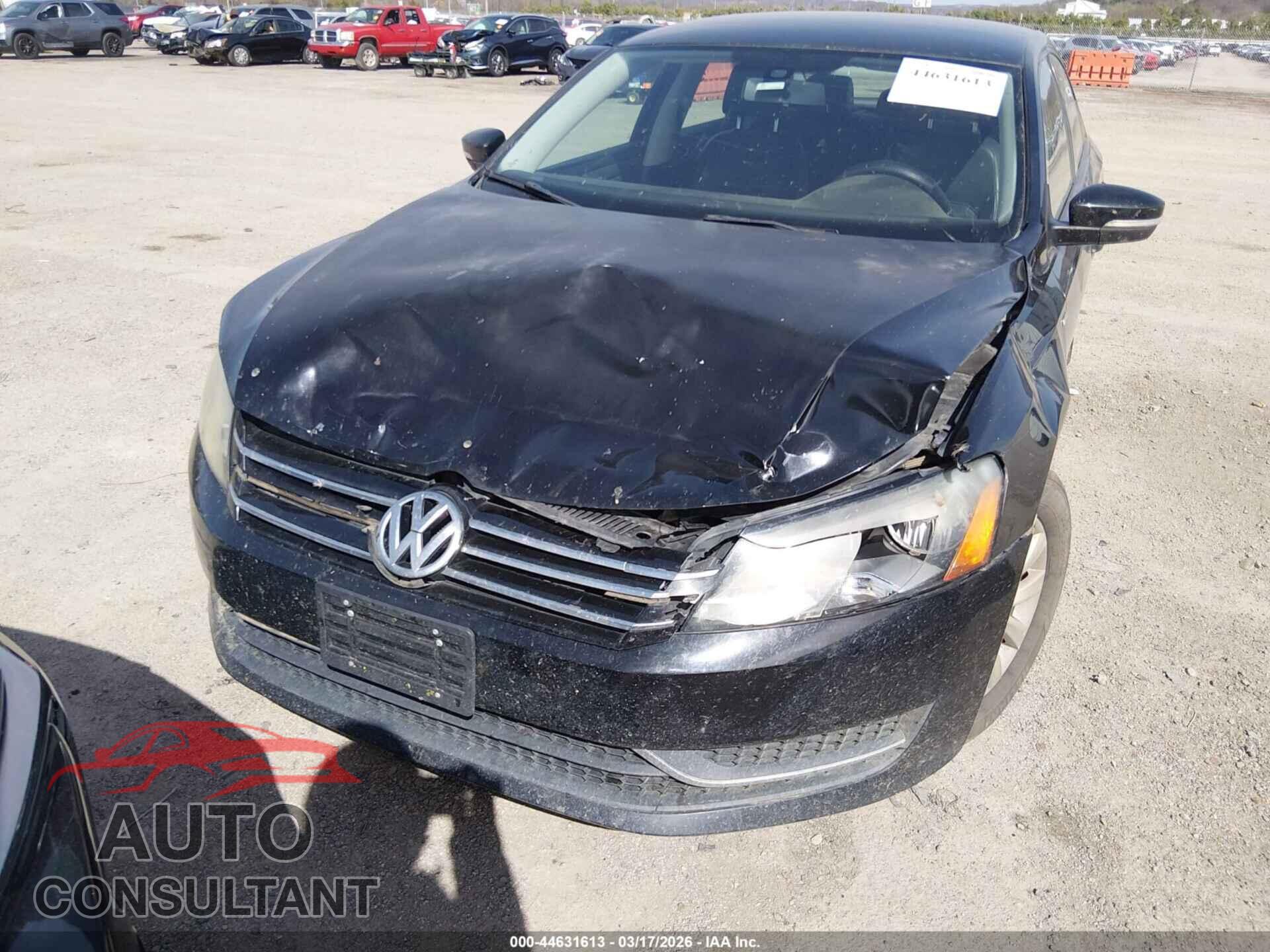 VOLKSWAGEN PASSAT 2014 - 1VWAT7A33EC078420