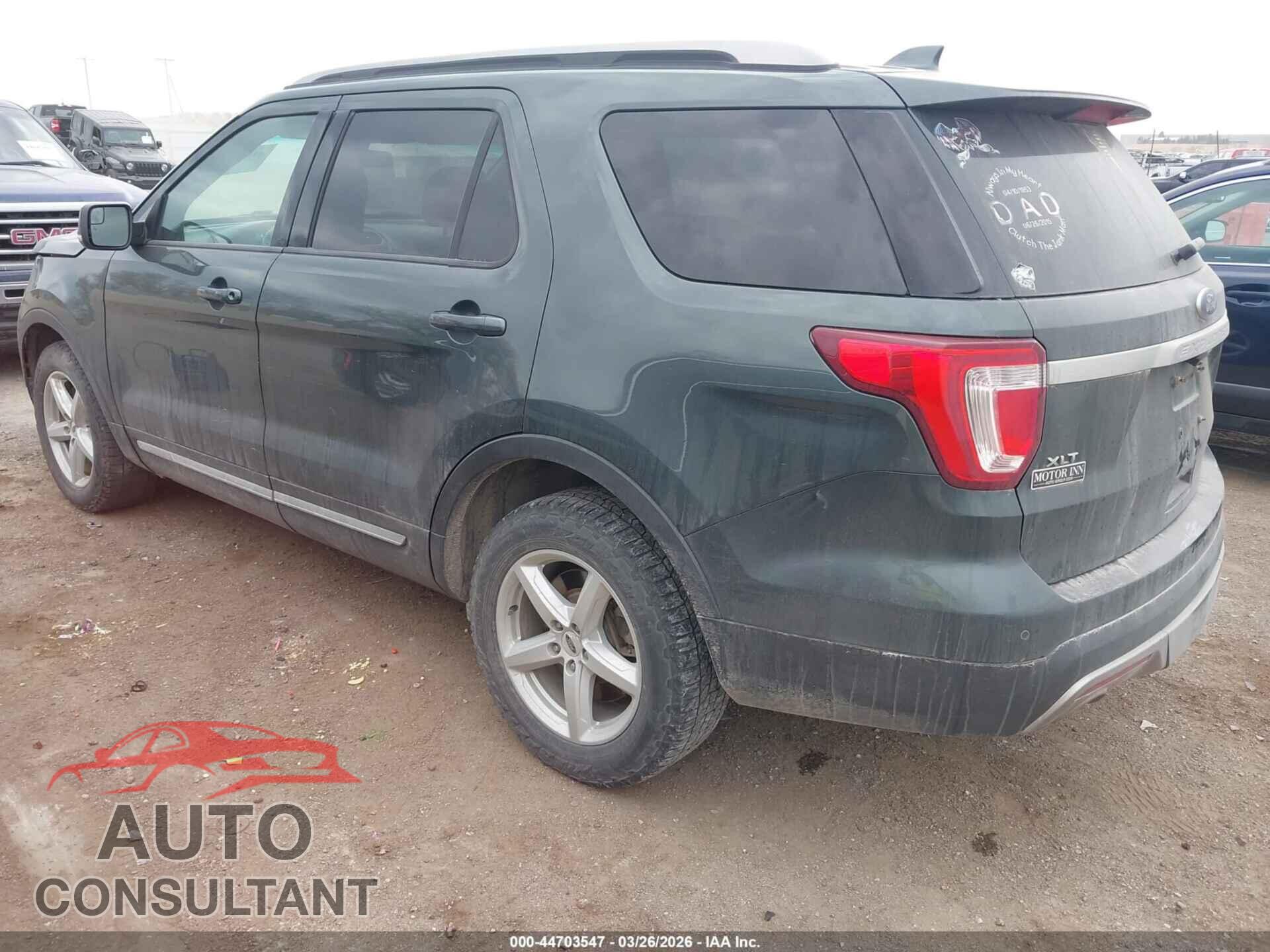 FORD EXPLORER 2016 - 1FM5K8D89GGD04343