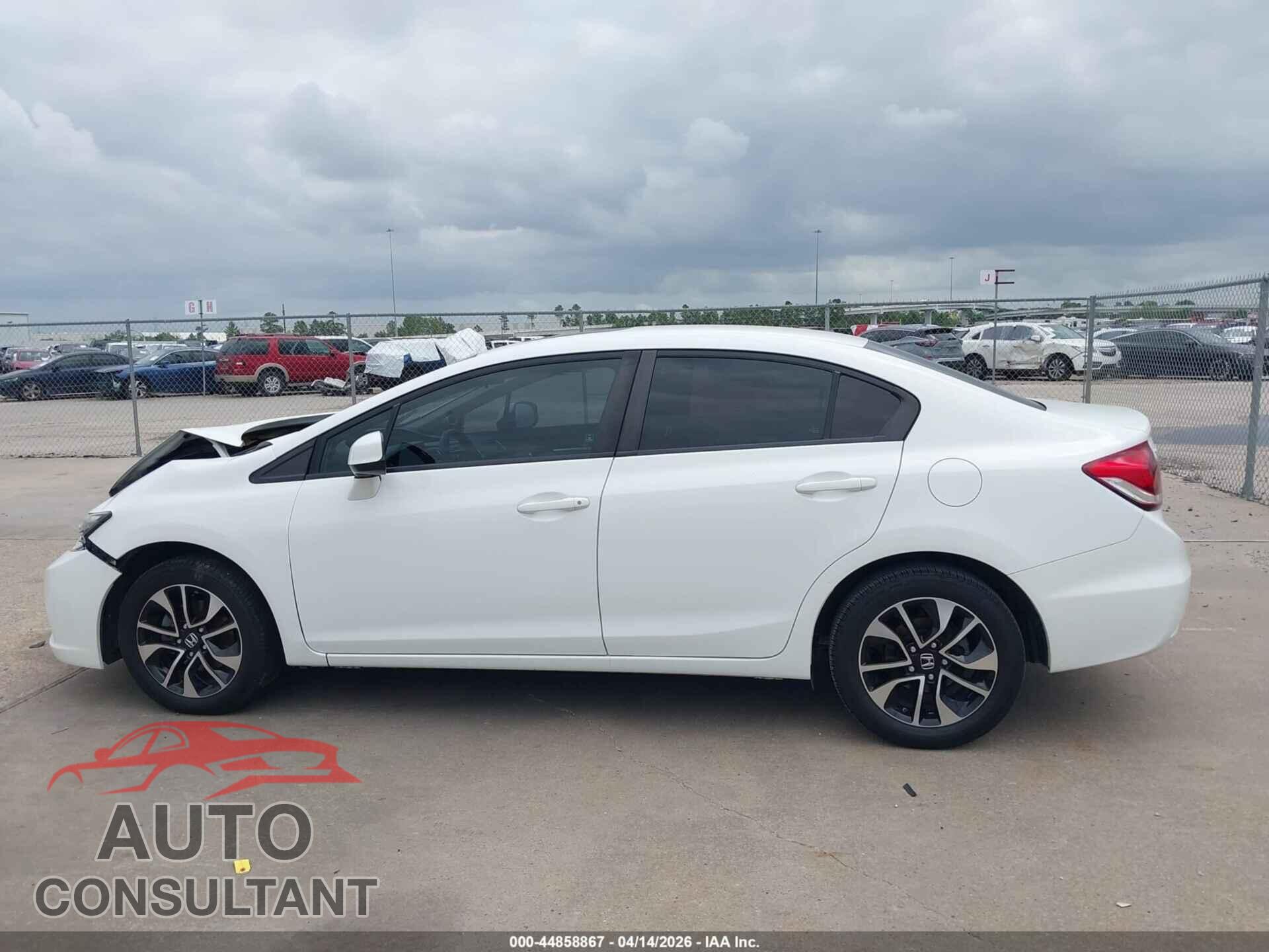 HONDA CIVIC 2013 - 19XFB2F89DE069022