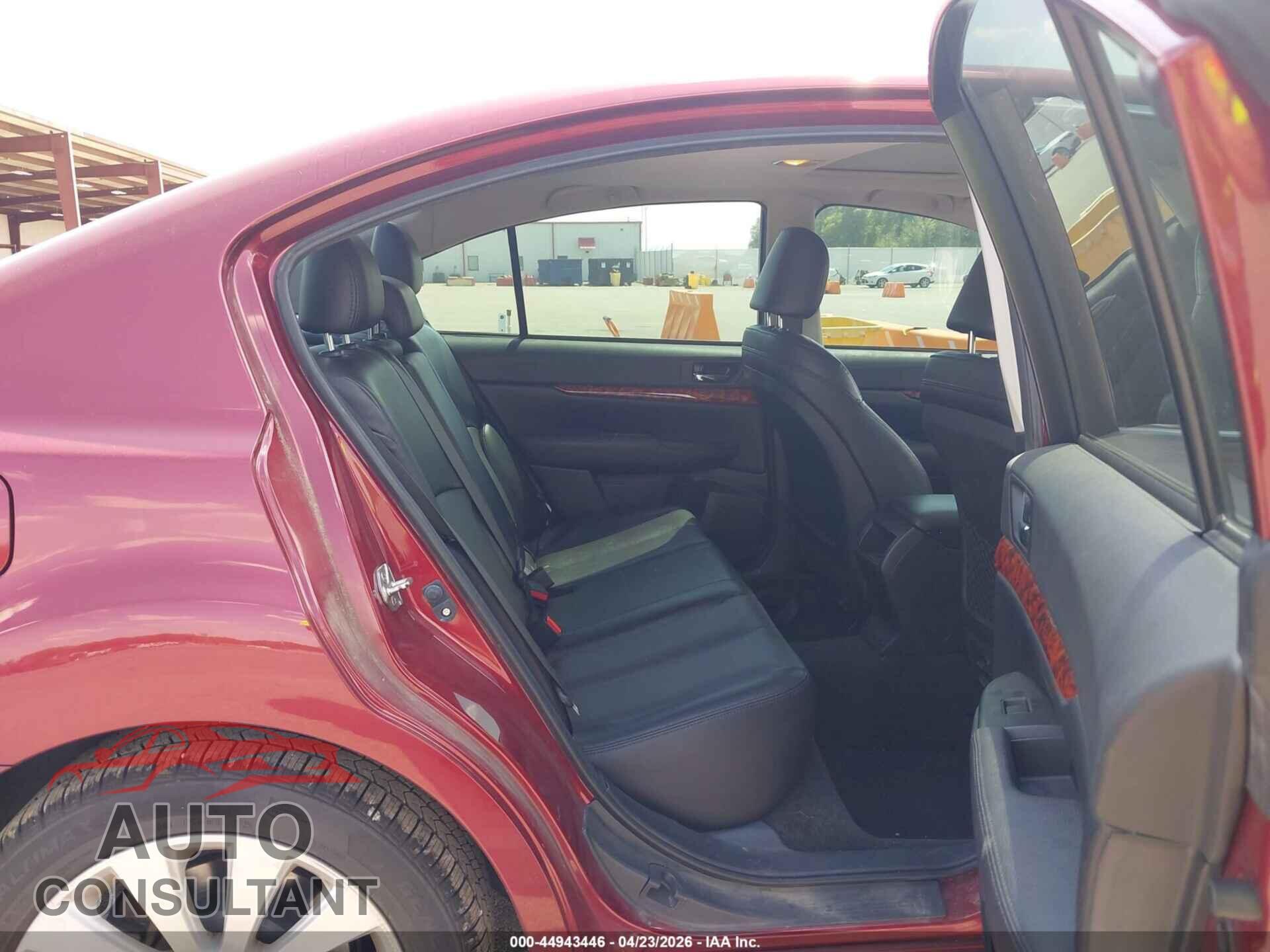 SUBARU LEGACY 2012 - 4S3BMDL67C2008044
