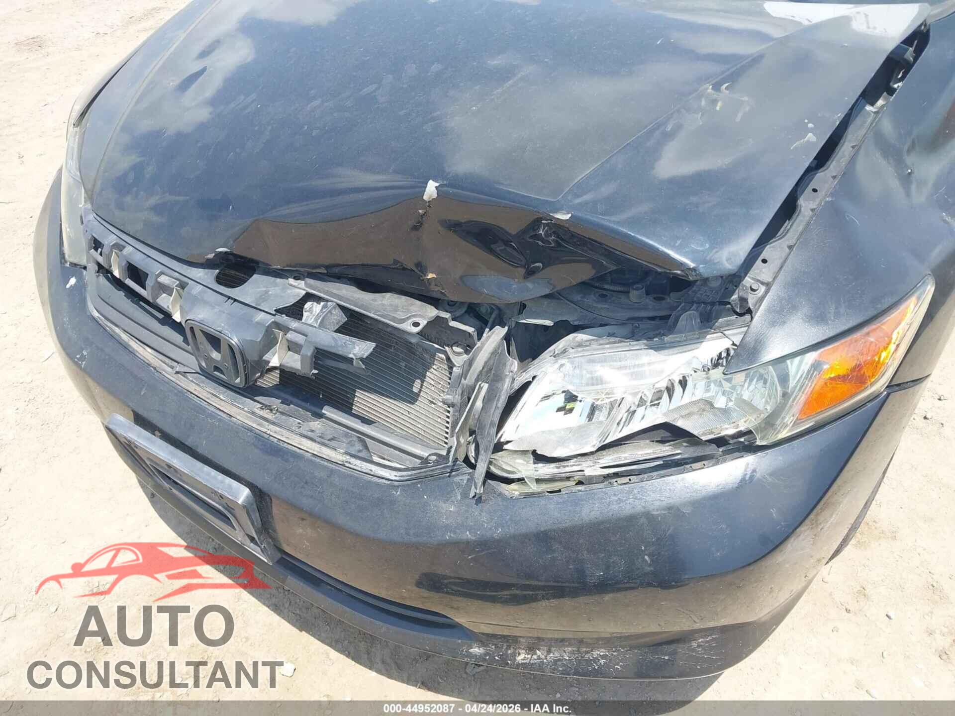 HONDA CIVIC 2012 - 2HGFB2F55CH608911