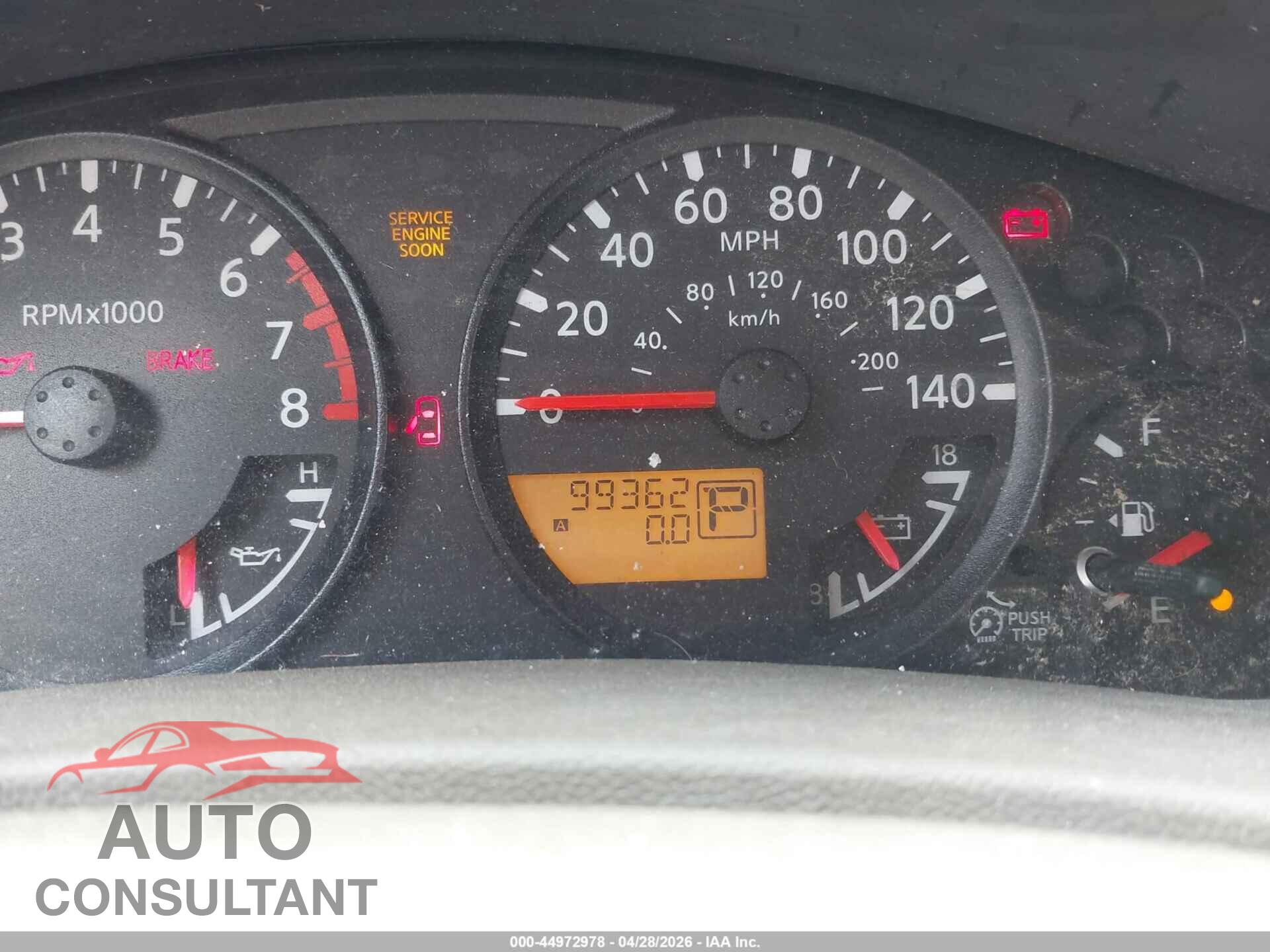 NISSAN FRONTIER 2011 - 1N6BD0CT4BC422712