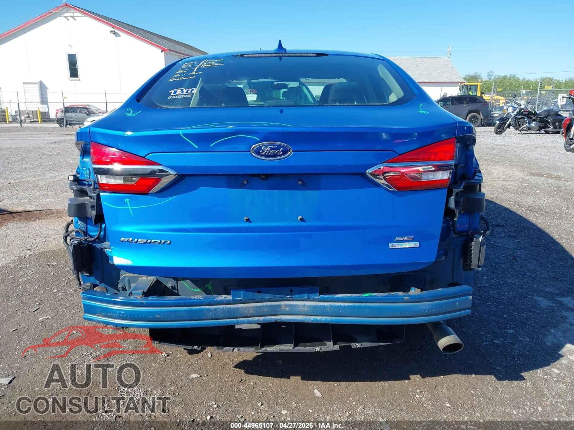 FORD FUSION 2019 - 3FA6P0HD2KR279781