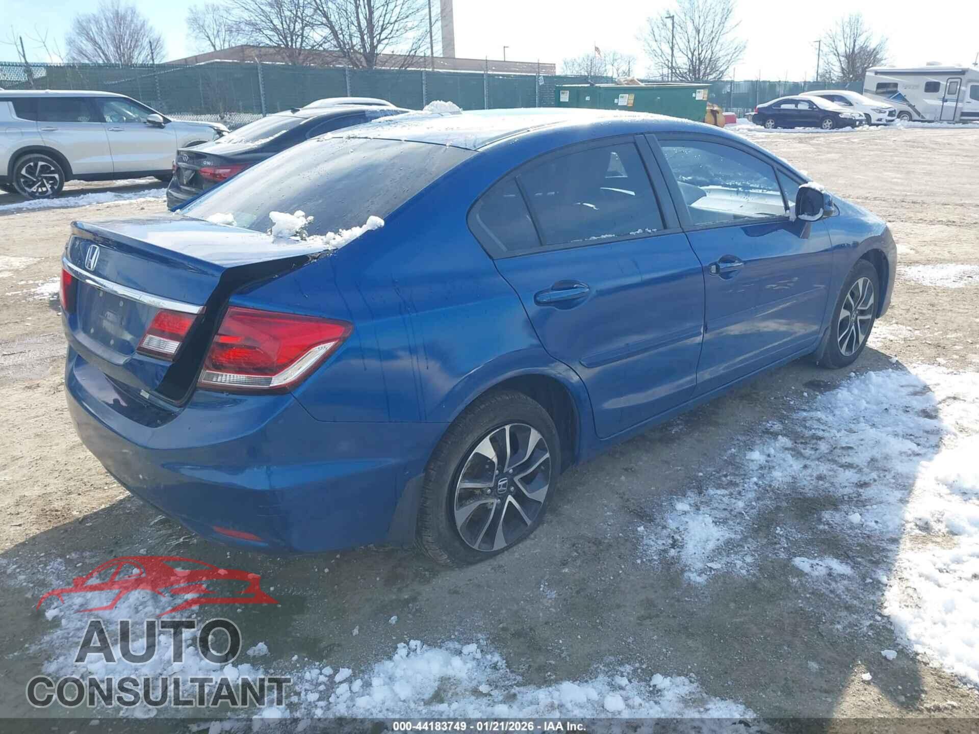HONDA CIVIC 2013 - 19XFB2F82DE287769