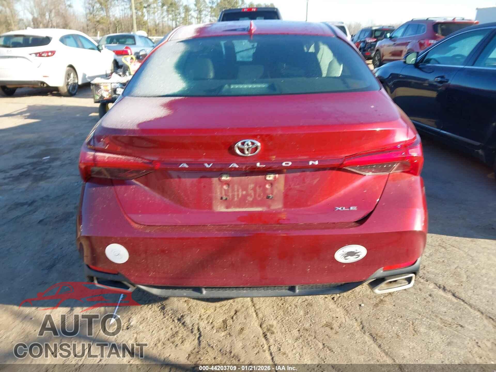 TOYOTA AVALON 2019 - 4T1BZ1FB0KU034184