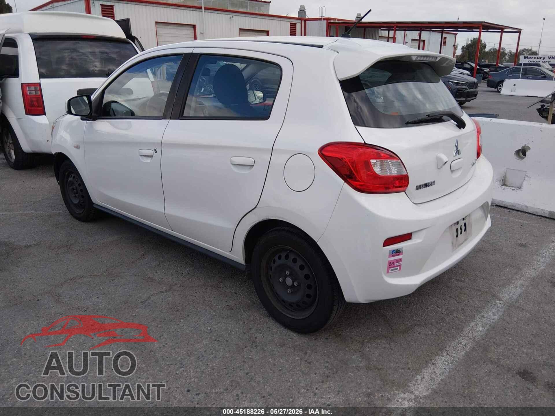 MITSUBISHI MIRAGE 2019 - ML32A3HJ6KH013816