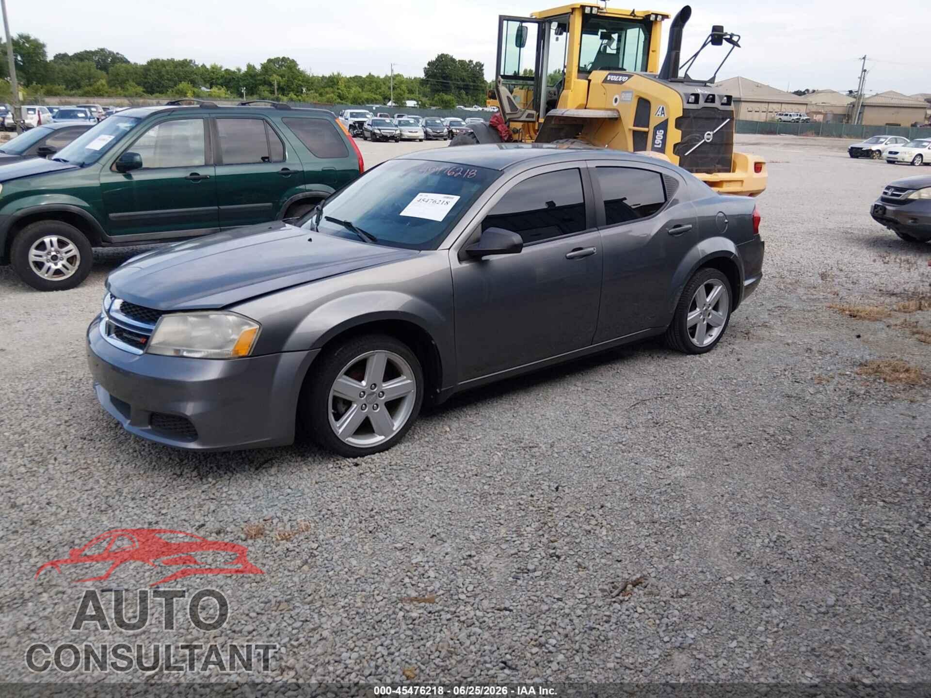 DODGE AVENGER 2013 - 1C3CDZAB8DN708256