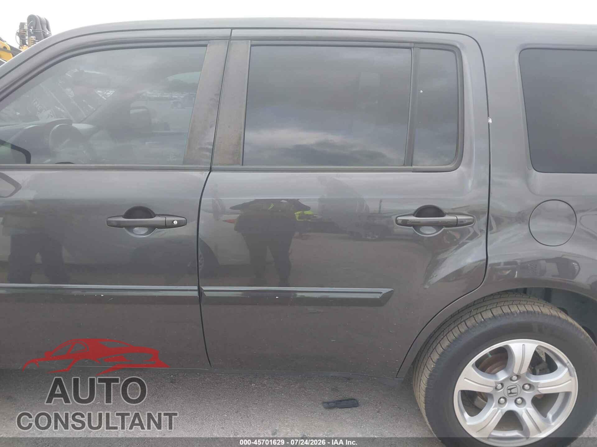 HONDA PILOT 2012 - 5FNYF4H59CB070675