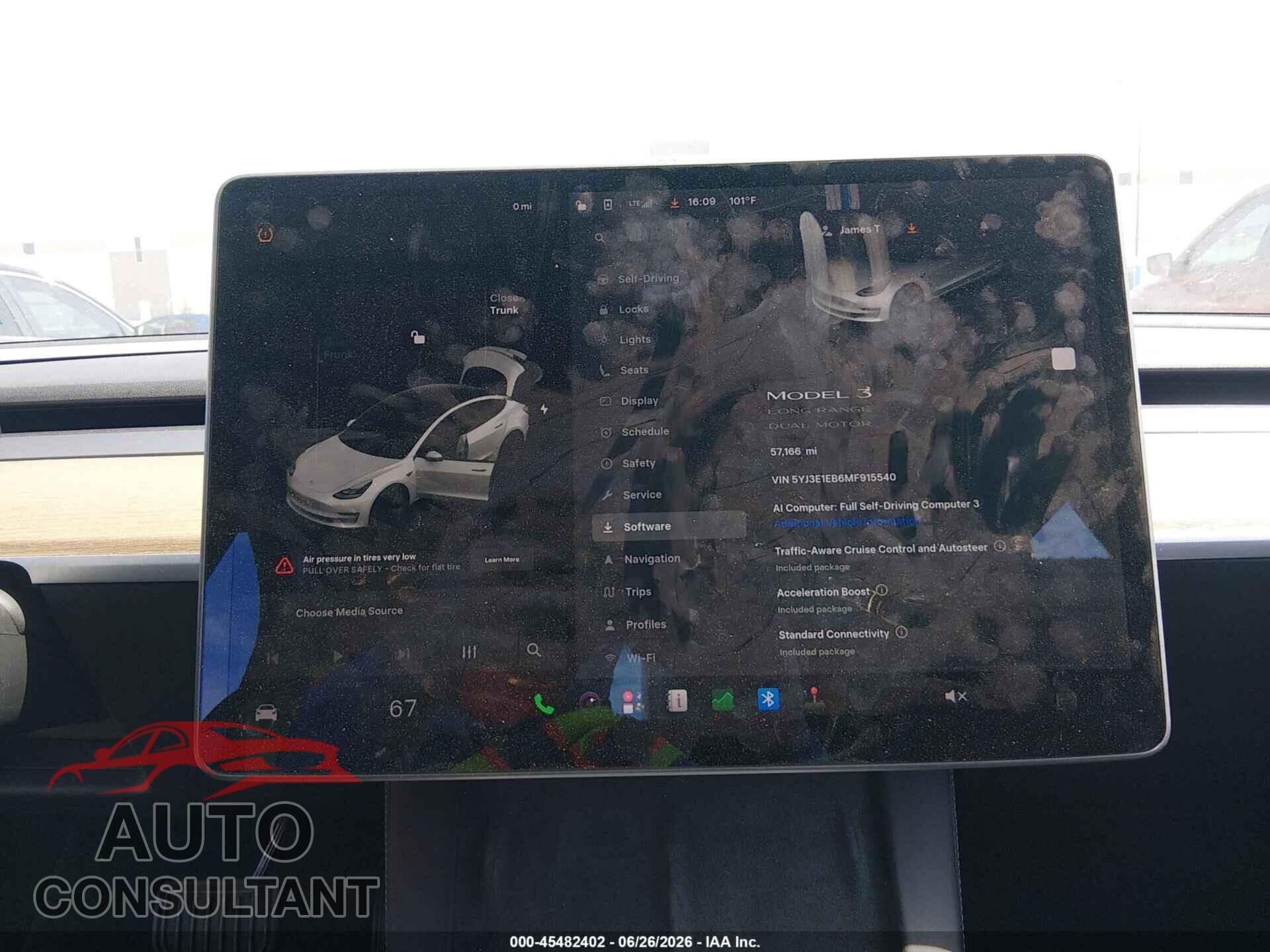 TESLA MODEL 3 2021 - 5YJ3E1EB6MF915540