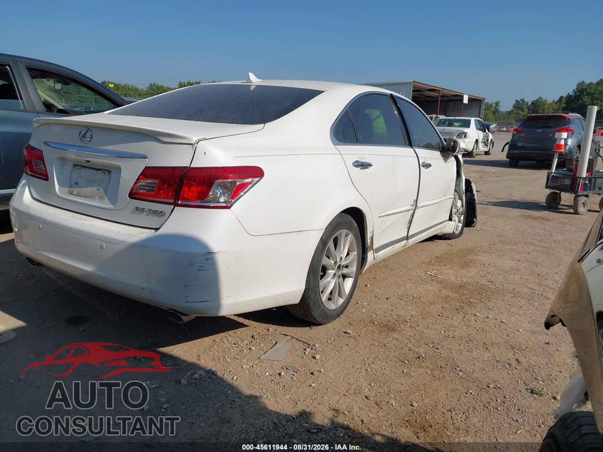 LEXUS ES 350 2011 - JTHBK1EG7B2471485
