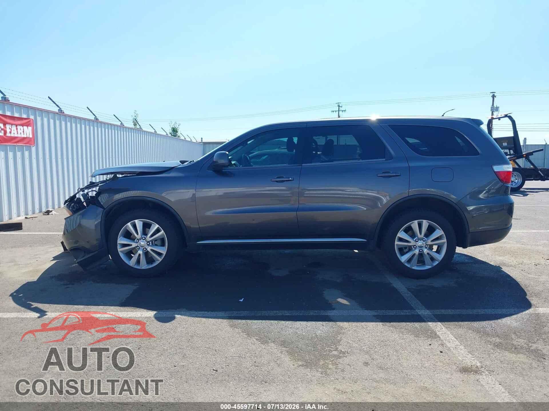 DODGE DURANGO 2013 - 1C4RDJAG3DC686942