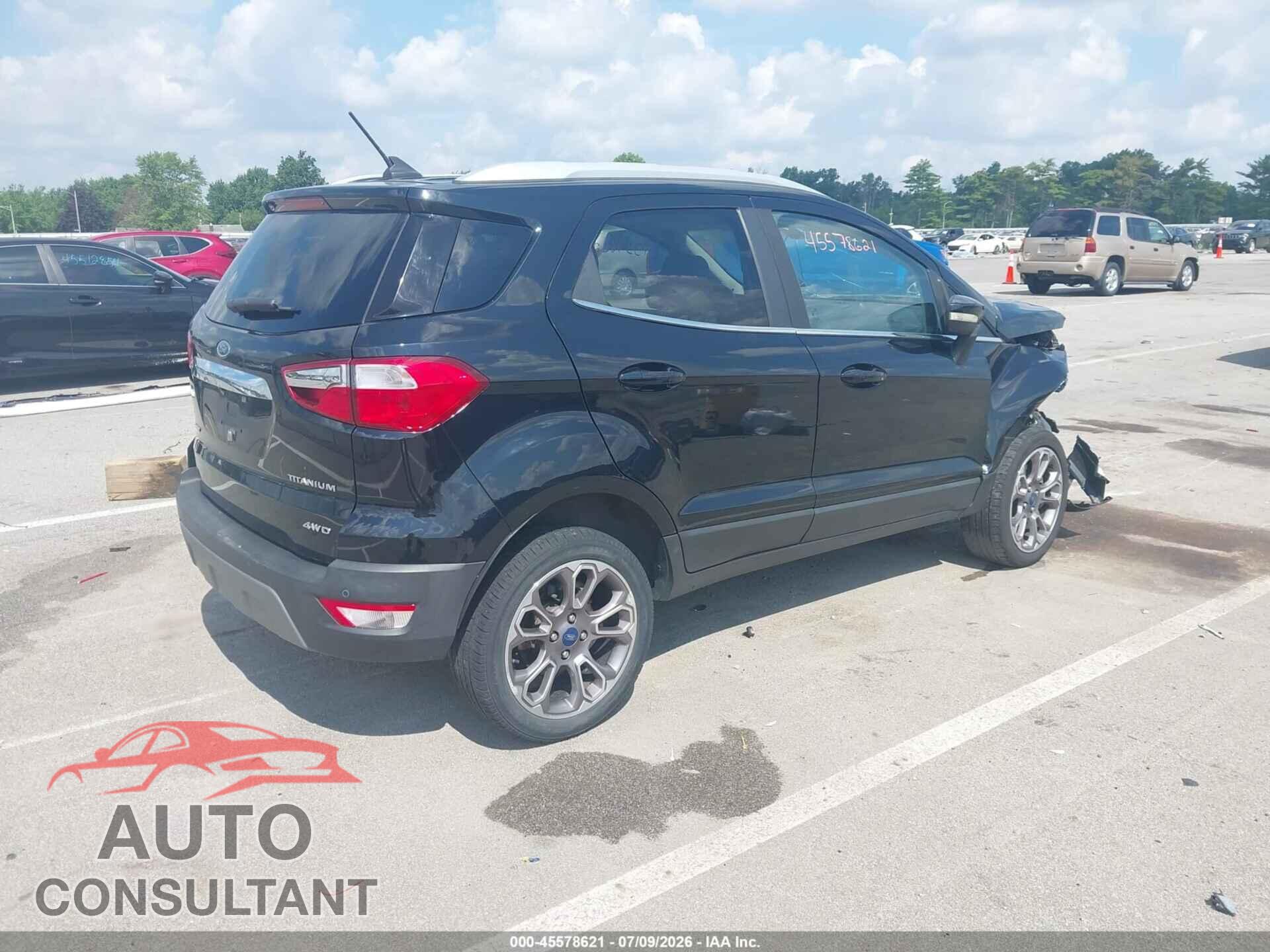 FORD ECOSPORT 2019 - MAJ6S3KL7KC267561
