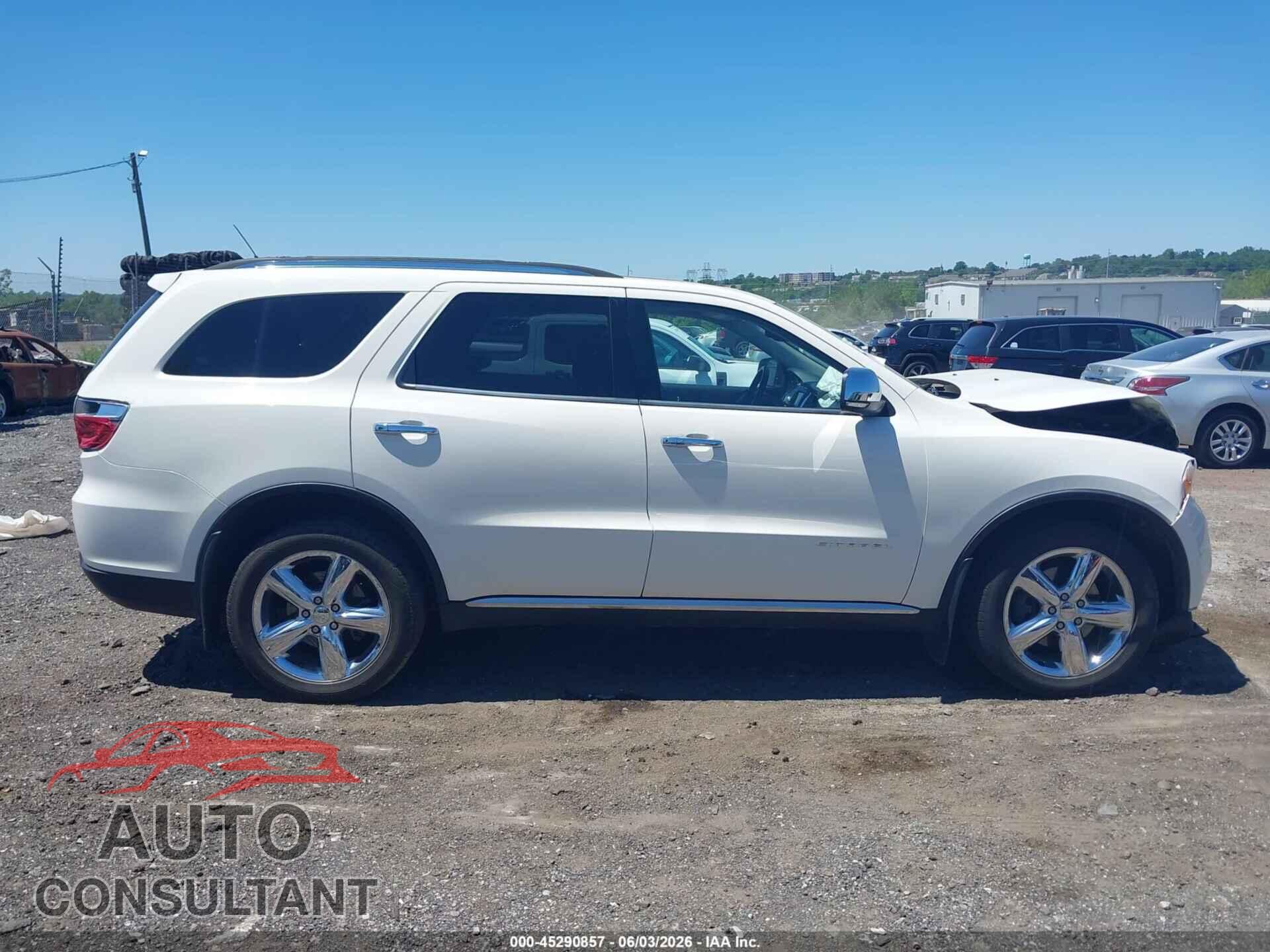DODGE DURANGO 2012 - 1C4SDJET8CC130844