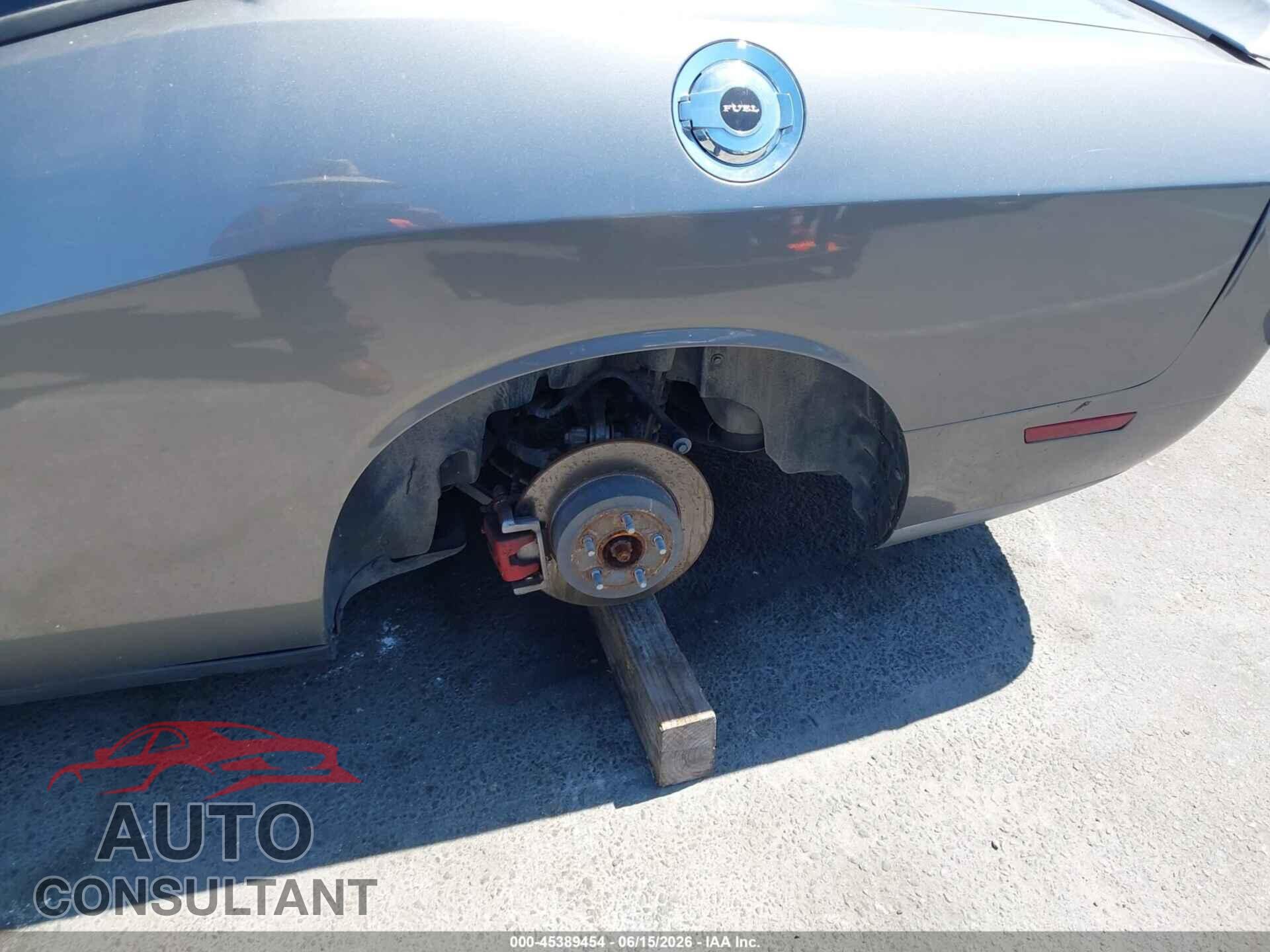 DODGE CHALLENGER 2012 - 2C3CDYAG3CH228199
