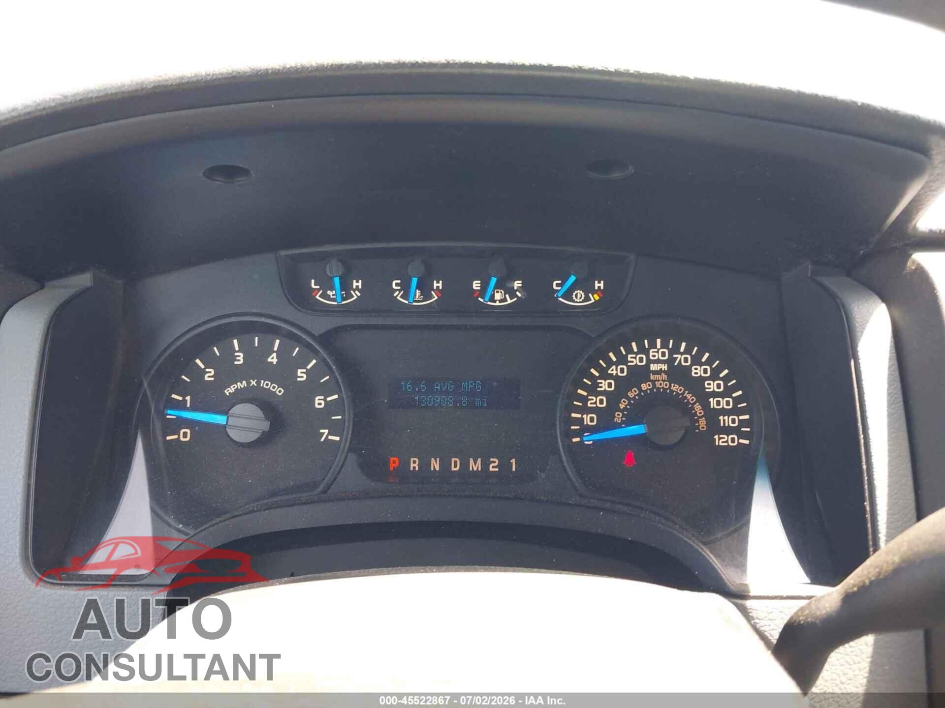 FORD F-150 2013 - 1FTFX1CF0DFD10874