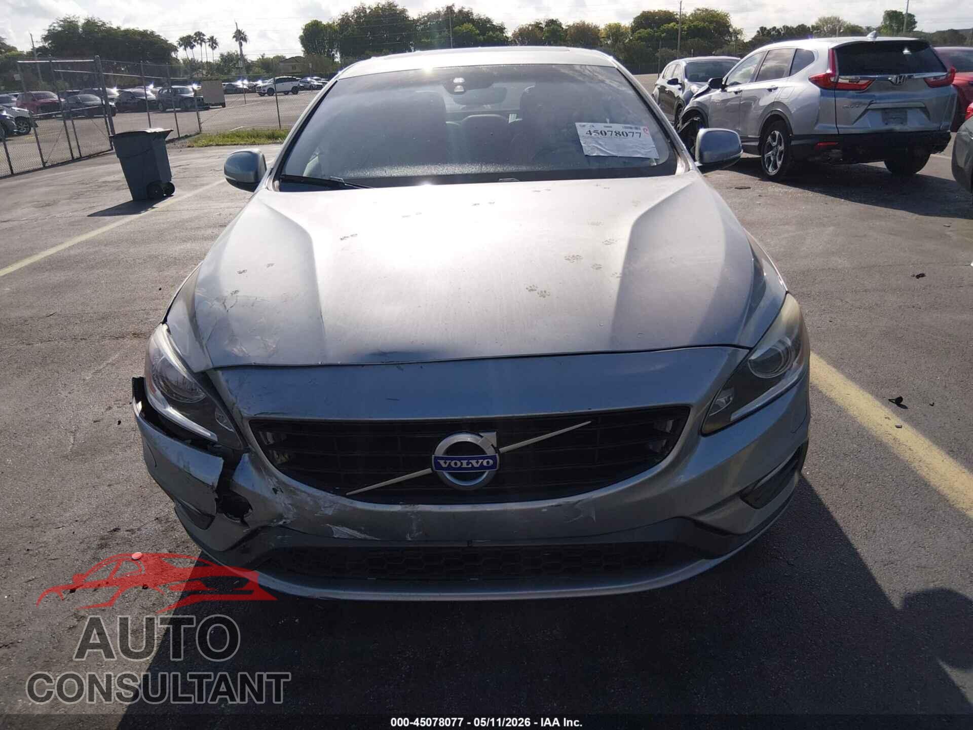 VOLVO S60 2017 - YV126MFL0H2422652