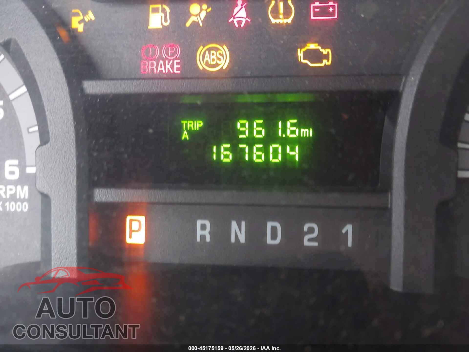 FORD E-150 2012 - 1FTNE1EW4CDB06412