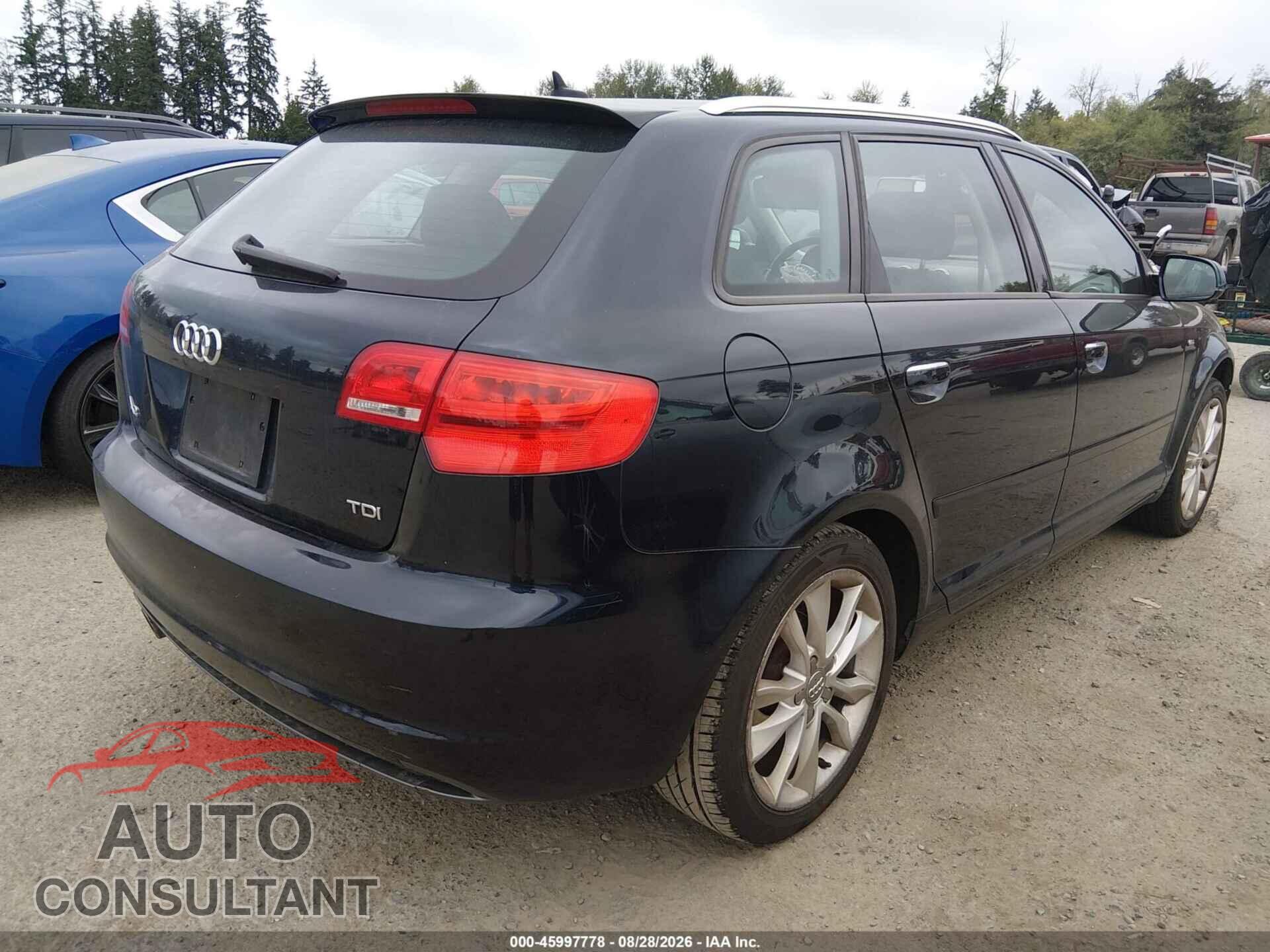 AUDI A3 2012 - WAUBJAFMXCA021231