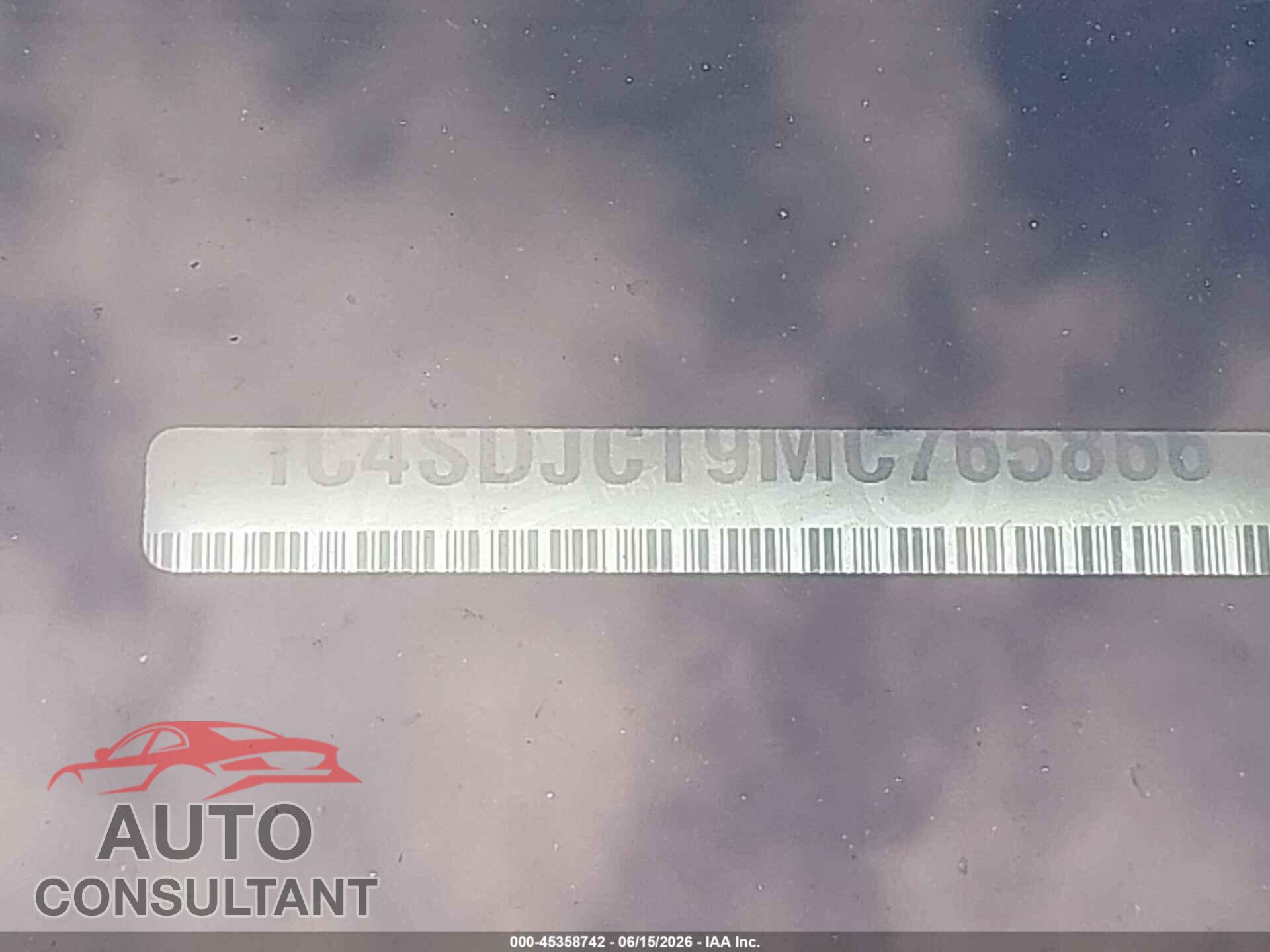 DODGE DURANGO 2021 - 1C4SDJCT9MC765866