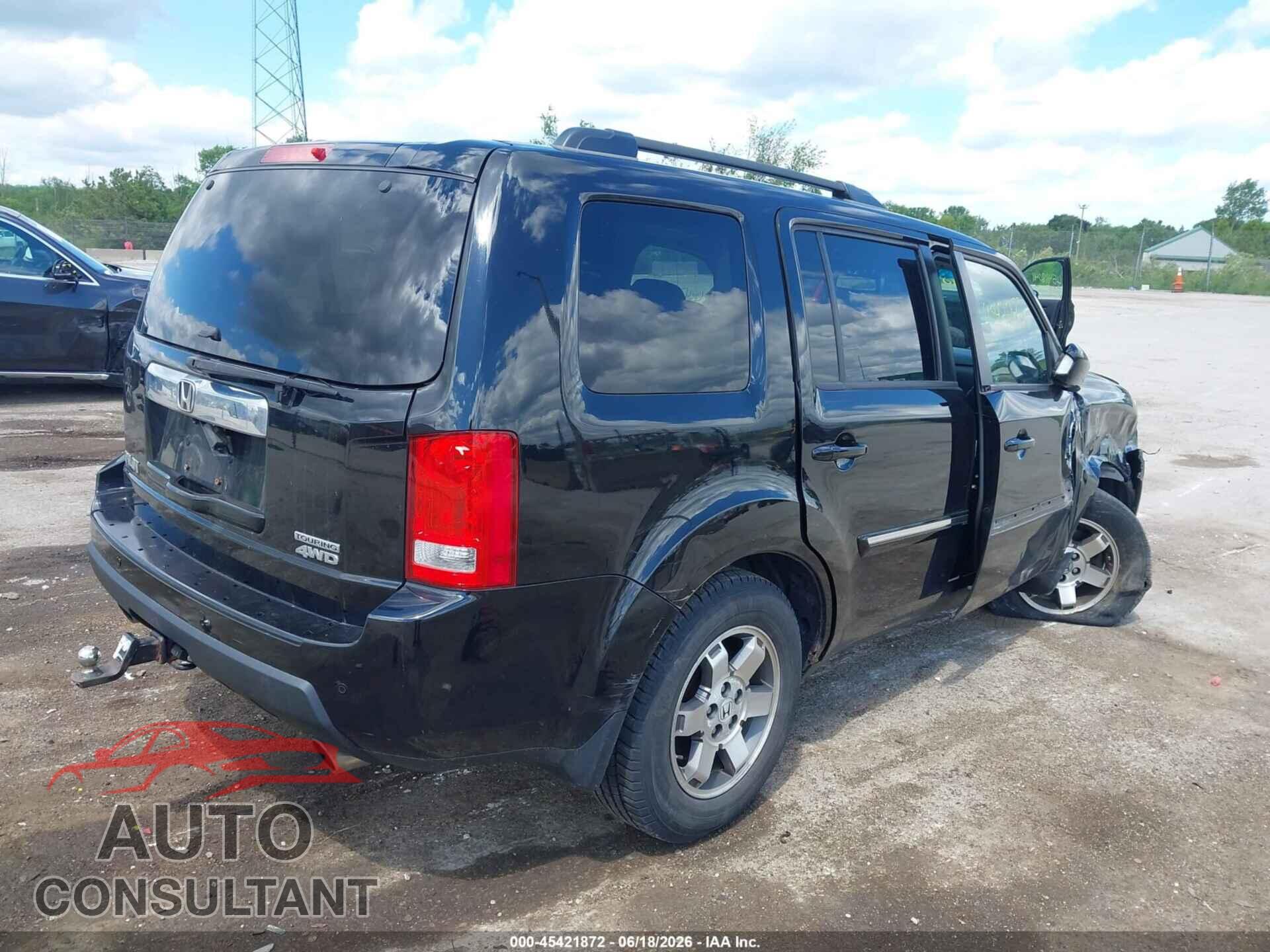 HONDA PILOT 2011 - 5FNYF4H91BB056965